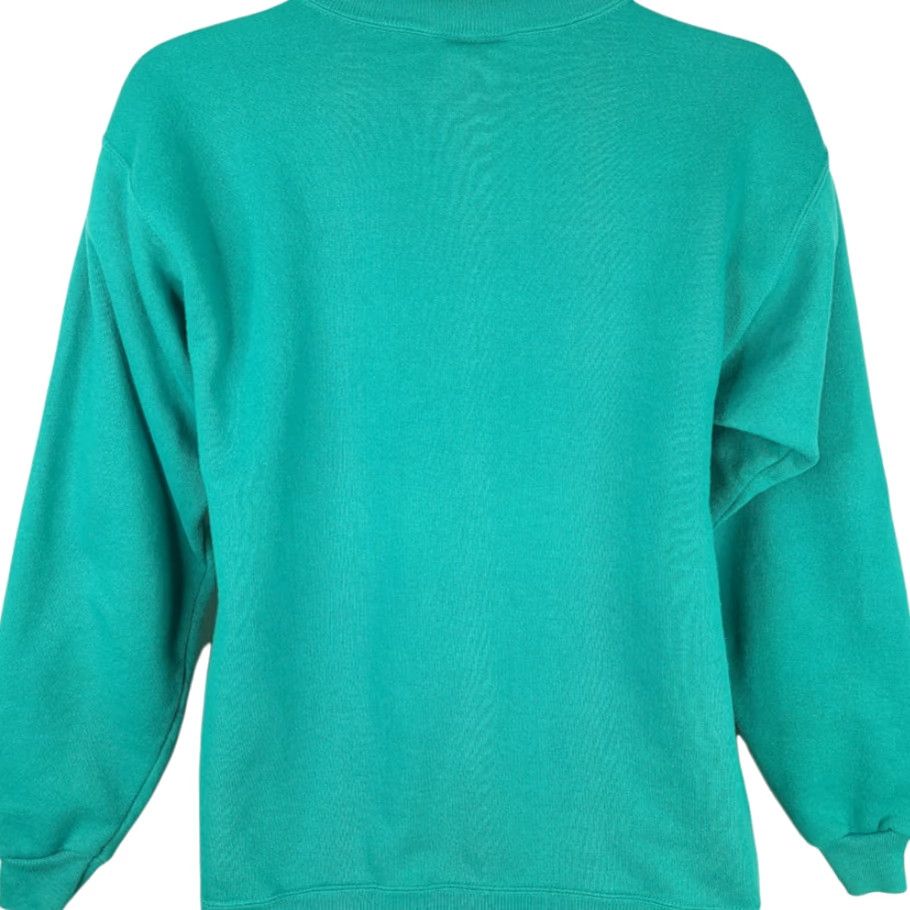 Hanes VINTAGE Hanes Sweatshirt Mens Size S Blue Crew Neck Long Sleeve 90s Computing Tech Green Spring Computers Size US S / EU 44-46 / 1 - 4 Thumbnail