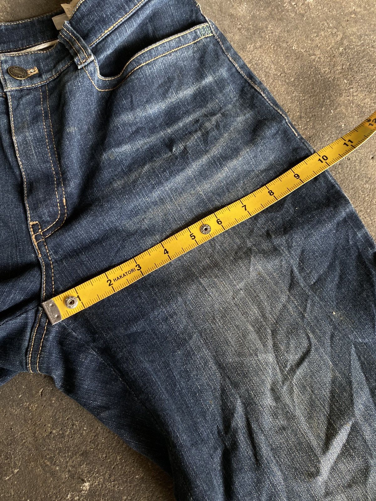 14th Addiction CROCODILE BOOTCUT DENIM PANTS Size 29" - 12 Thumbnail