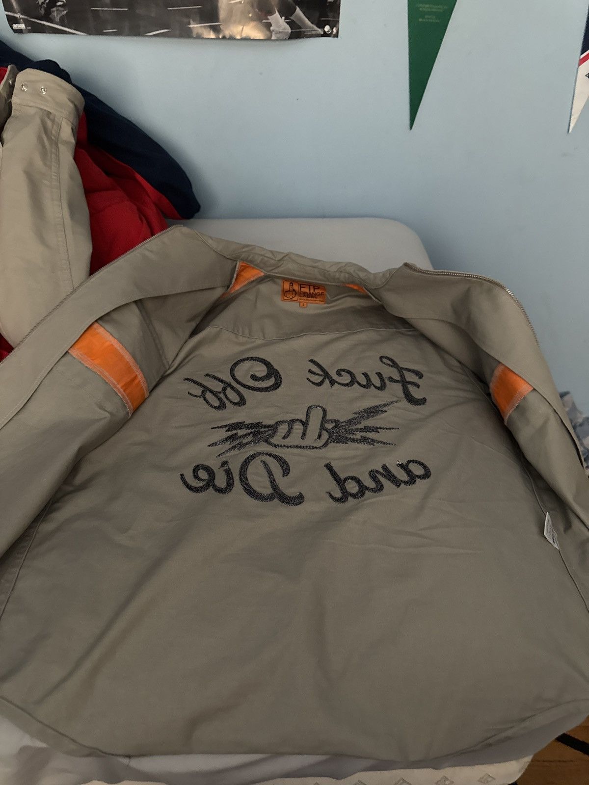 Fuck The Population fuck the population “fuck off and die” jacket Size US S / EU 44-46 / 1 - 5 Thumbnail