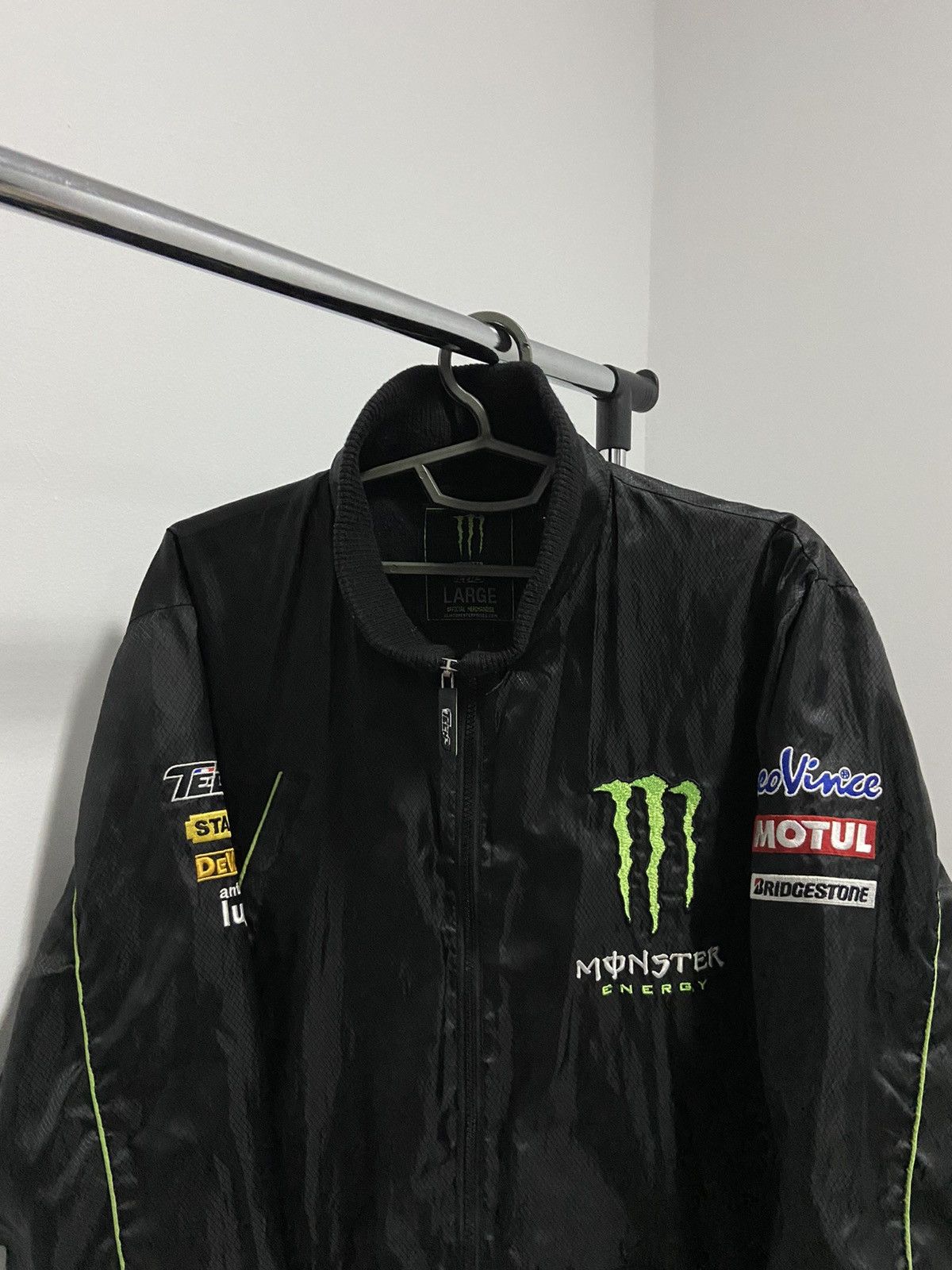 Other Monster energy big logo racing jacket zip windbreaker Size US L / EU 52-54 / 3 - 3 Thumbnail
