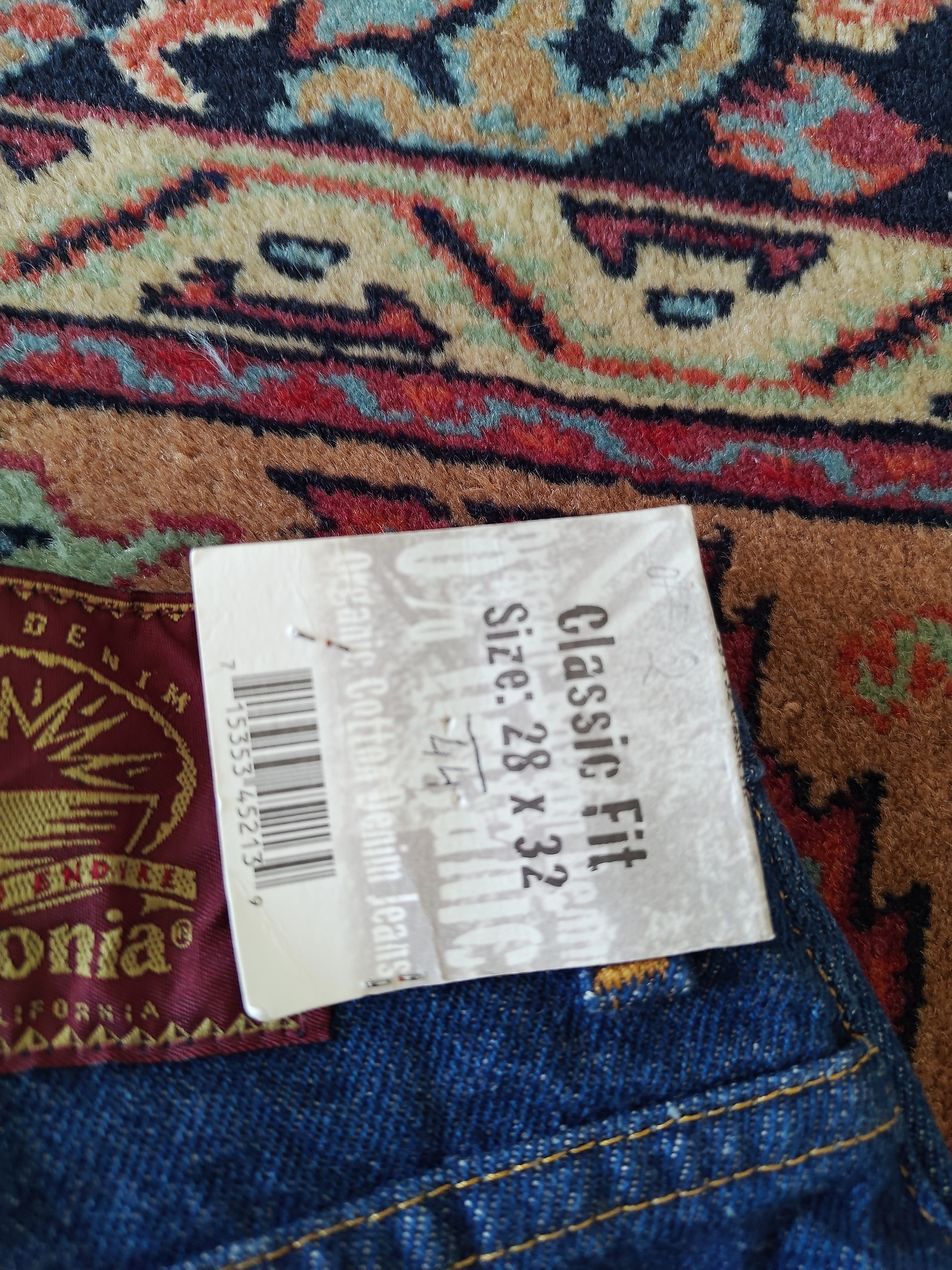 Patagonia Patagonia Organic Denim Jeans – 90s Vintage – Made in USA Size 28" / US 6 / IT 42 - 9 Thumbnail
