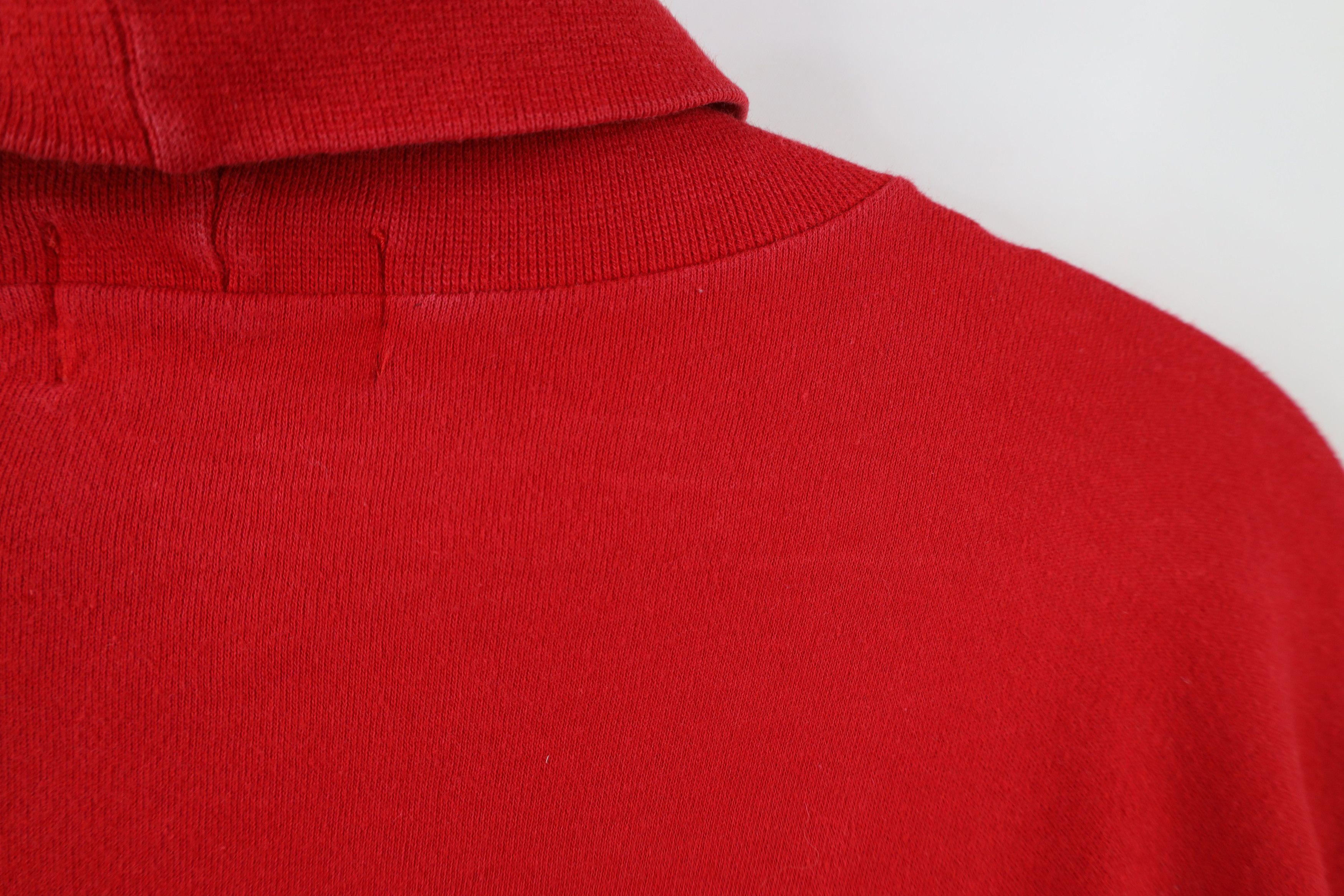 J.Crew × Vintage Vintage 90s J Crew Long Sleeve Turtleneck T-Shirt Red USA Size US XL / EU 56 / 4 - 11 Thumbnail
