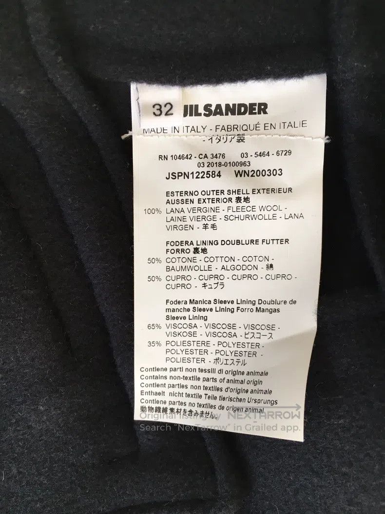 Jil Sander Jil Sander size 32 Showpiece Wool Coat Size XS / US 0-2 / IT 36-38 - 5 Thumbnail