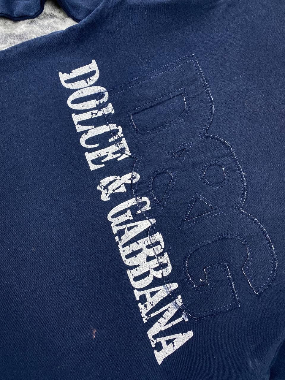 Dolce & Gabbana Dolce Gabbana Long Sleeve T Shirt Big Logo DG Women Size M / US 6-8 / IT 42-44 - 2 Thumbnail
