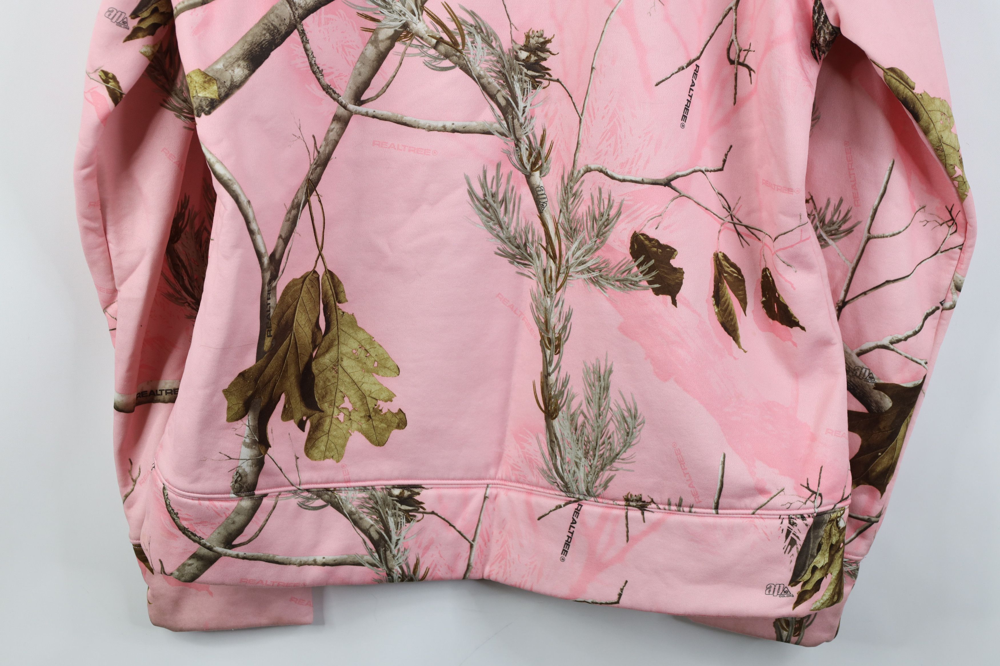 Under Armour Under Armour Realtree Camouflage Hoodie Sweatshirt Pink Size L / US 10 / IT 46 - 15 Thumbnail