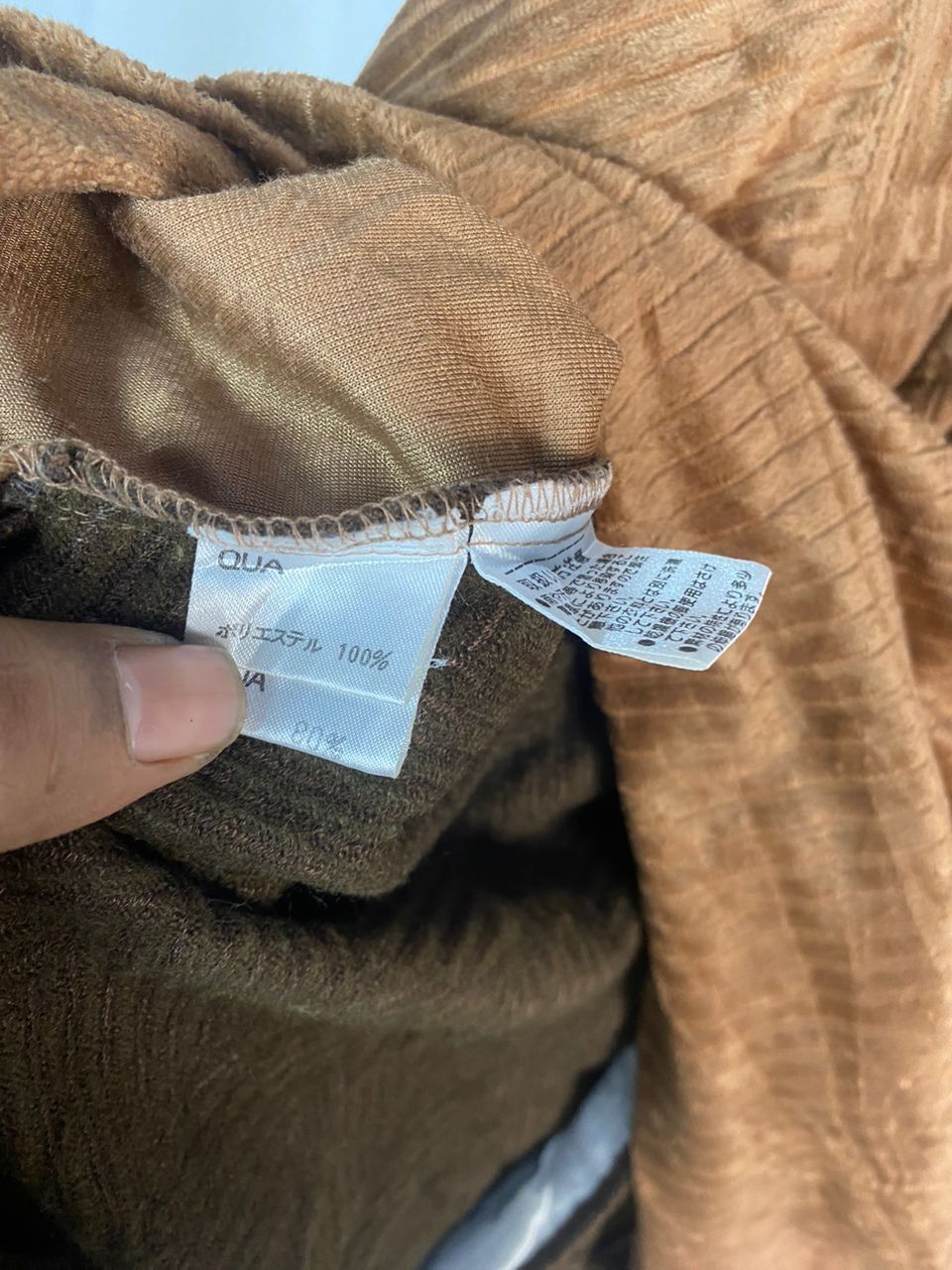 Japanese Brand Agate cosmopolitan button up cudroy/wool shirt Size US L / EU 52-54 / 3 - 6 Thumbnail