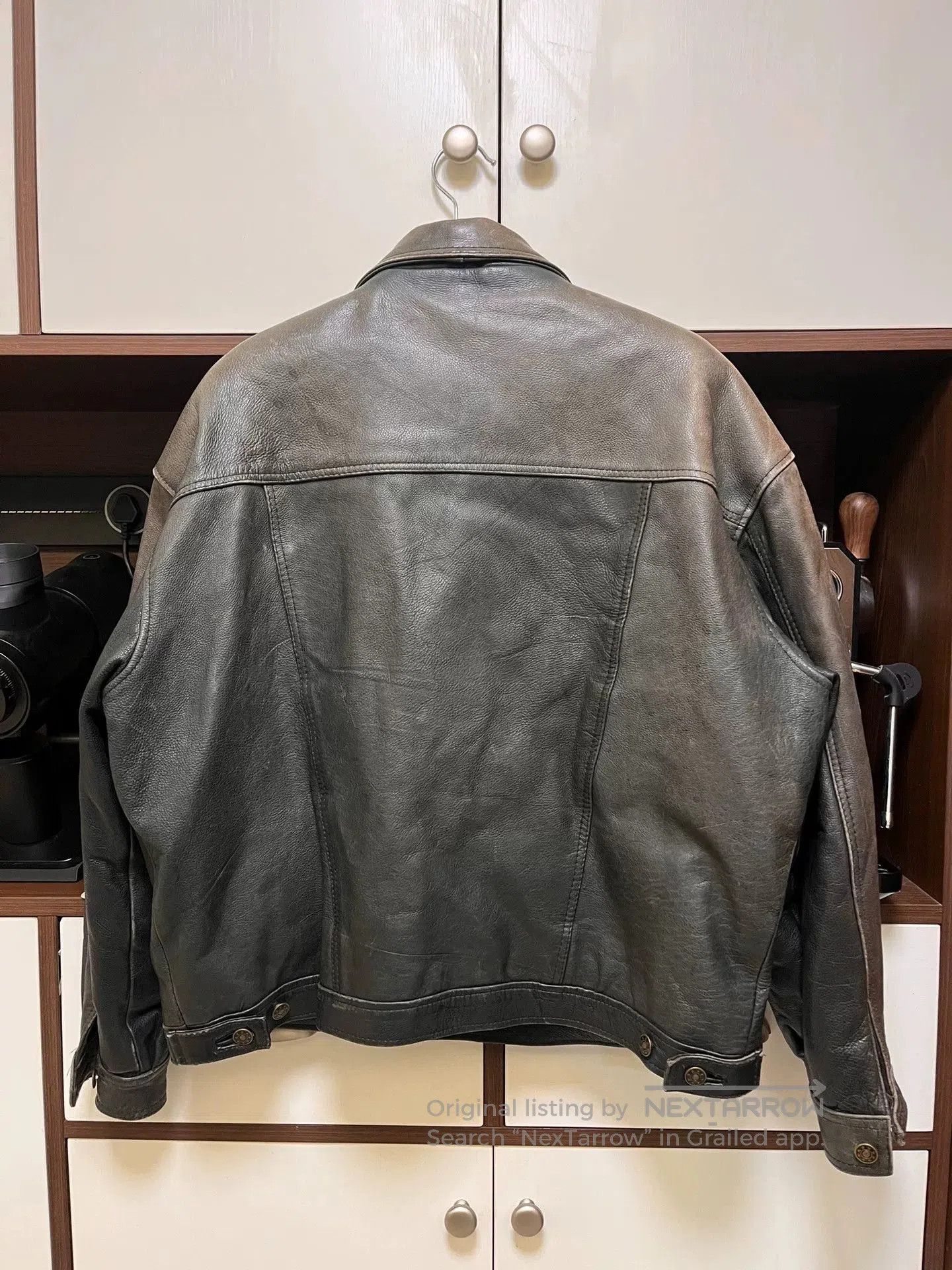 Vintage Vintage Leather Jacket. Size US M / EU 48-50 / 2 - 2 Thumbnail