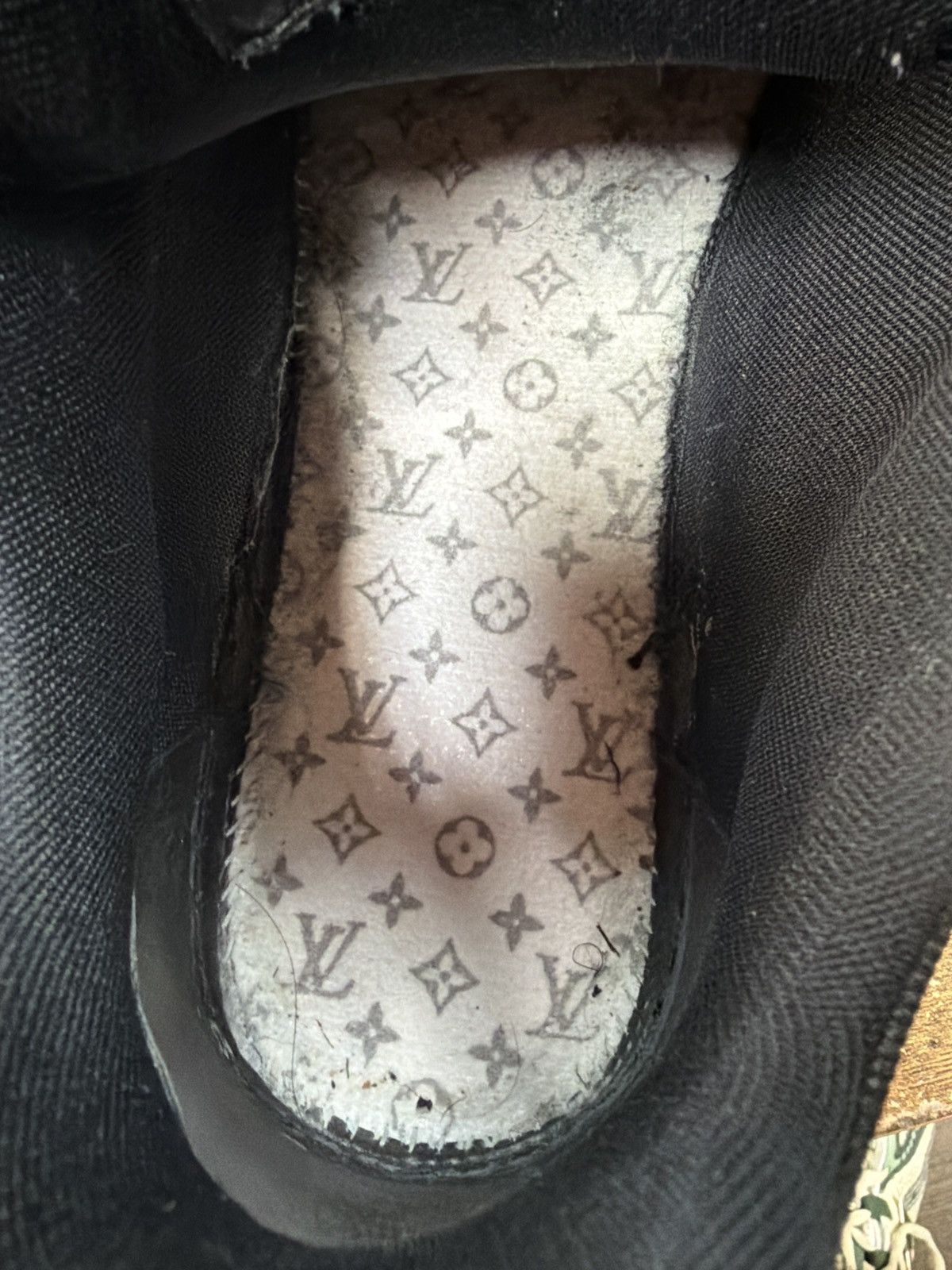 Louis Vuitton Louis Vuitton LV Trainer black Size US 12 / EU 45 - 6 Thumbnail