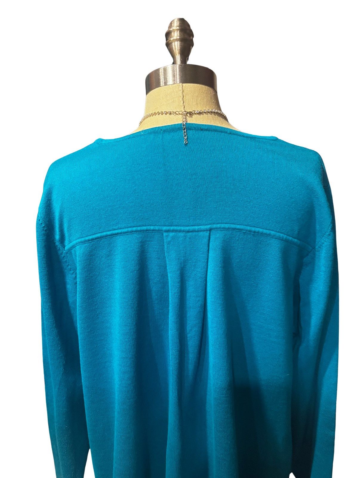 Other Women’s blue Top.wt7991 Size XXL / US 16-18 / IT 52-54 - 6 Thumbnail