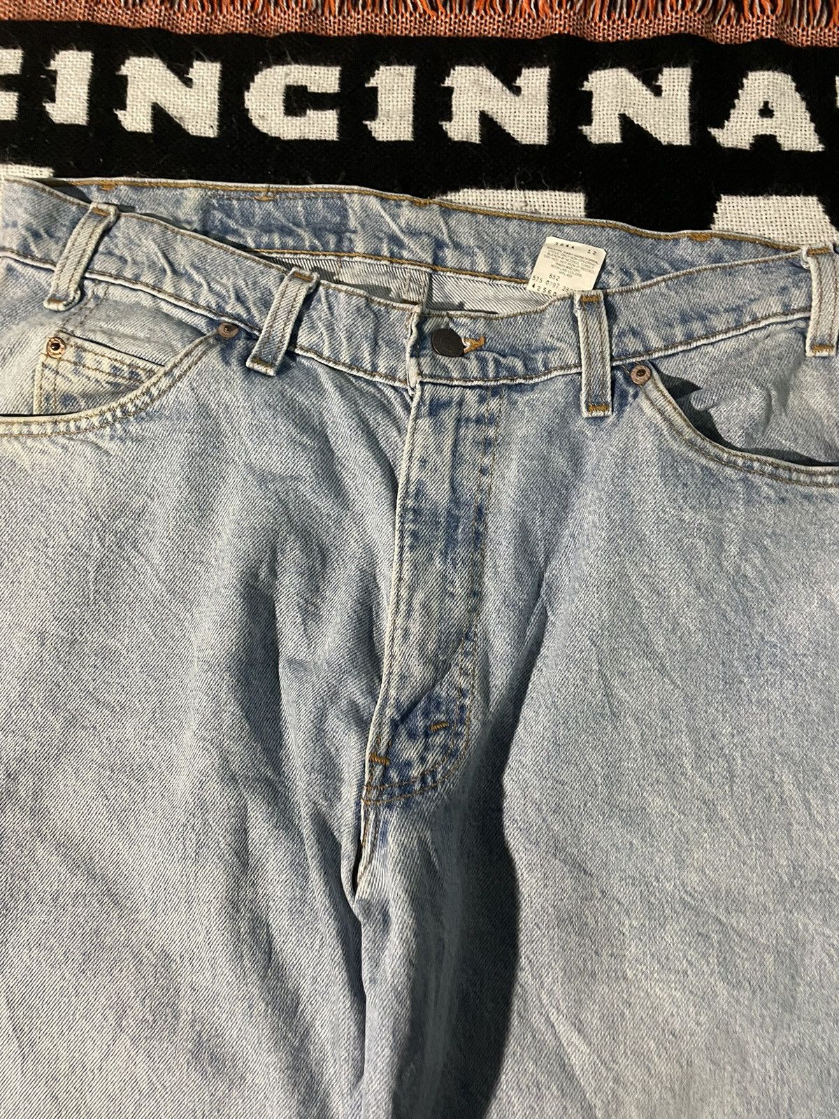 Levi's Vintage Levi’s 560 Loose Fit Tapered Leg 90s Jeans Pants Size US 34 / EU 50 - 2 Thumbnail