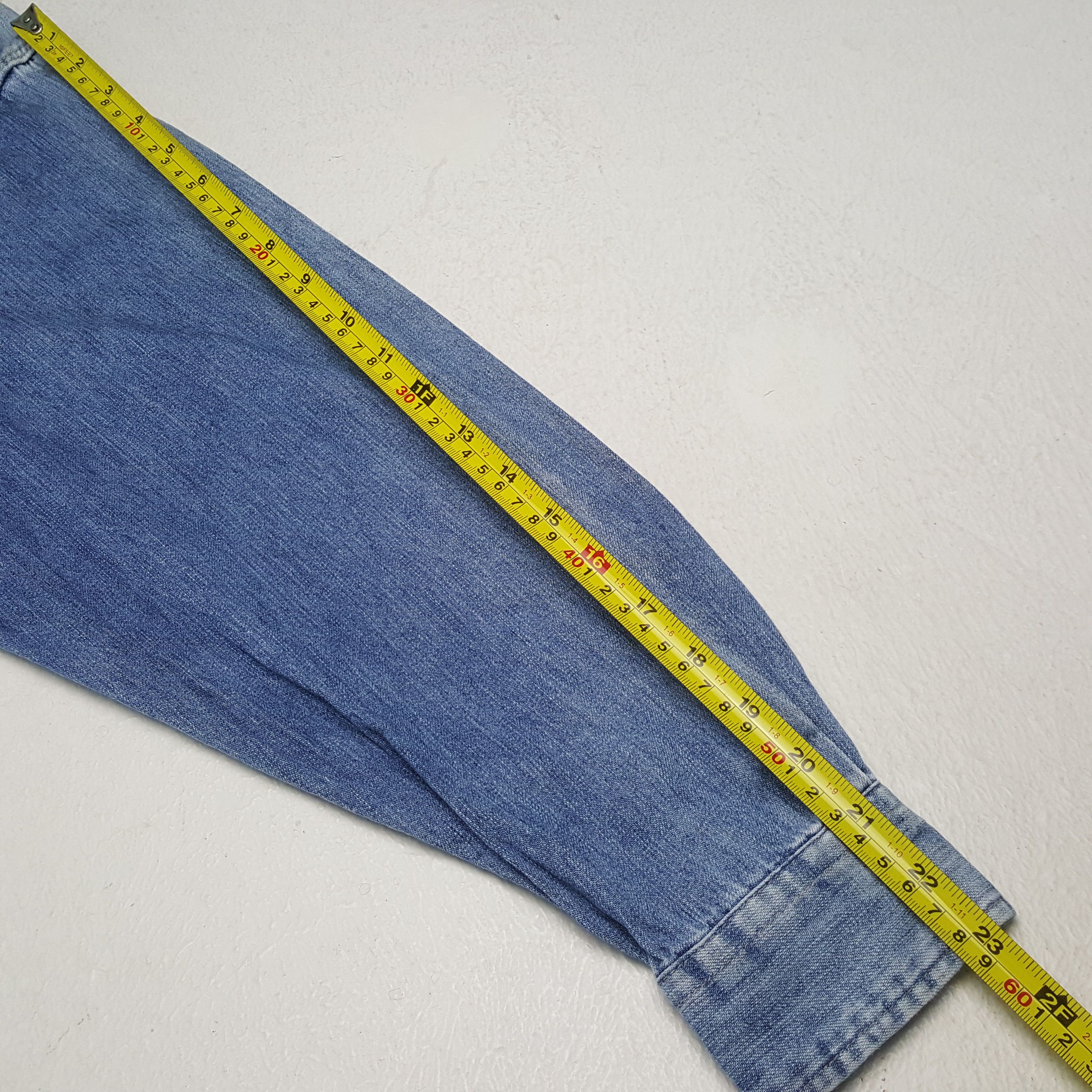 Wrangler Vintage Wrangler American Western Style Denim Shirt C301N68 Size US M / EU 48-50 / 2 - 5 Thumbnail