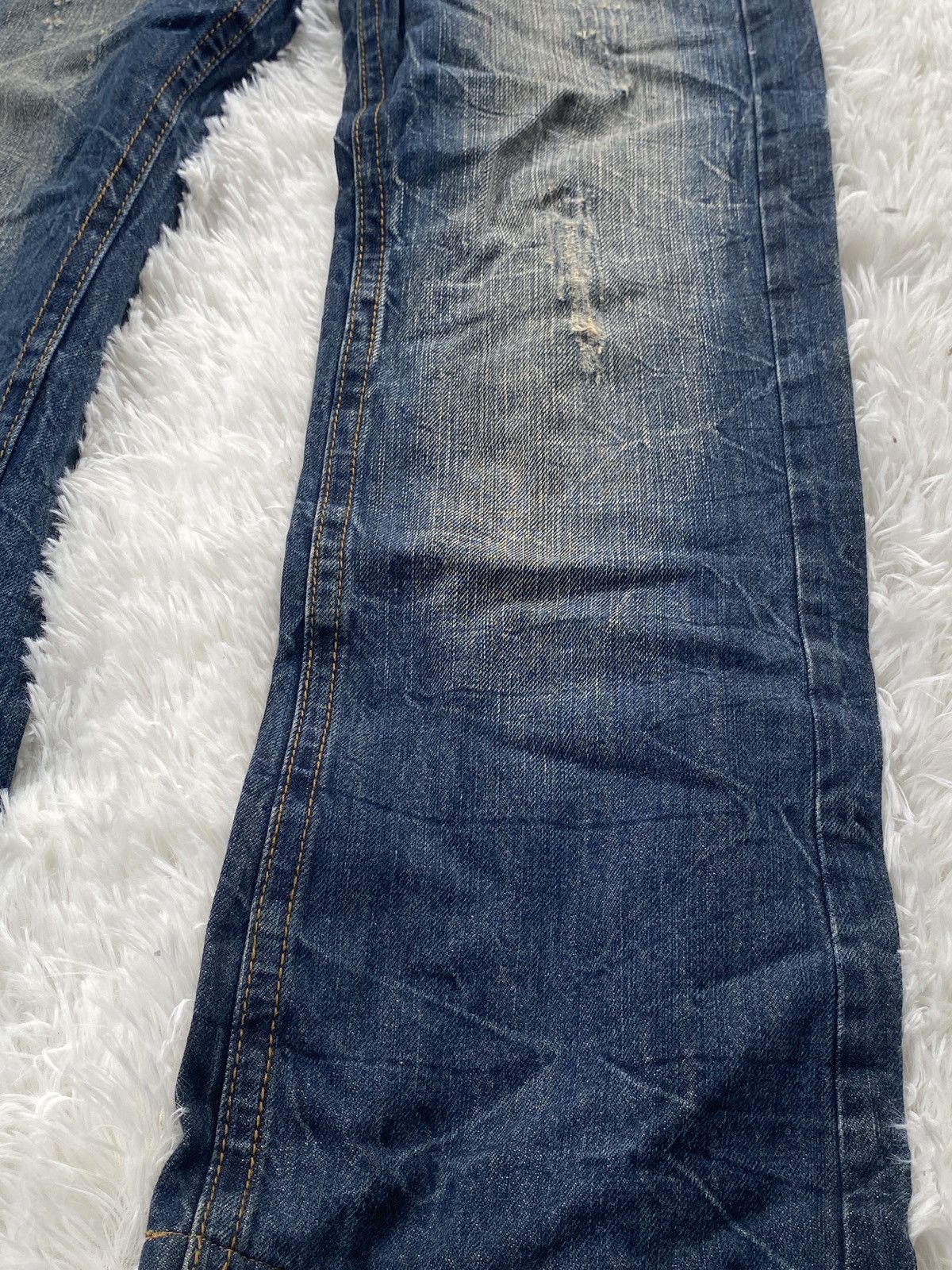 Vintage ❌RARE❌AFT Jean Pant Trouser pocket style streetwear jean Size US 26 / EU 42 - 7 Thumbnail