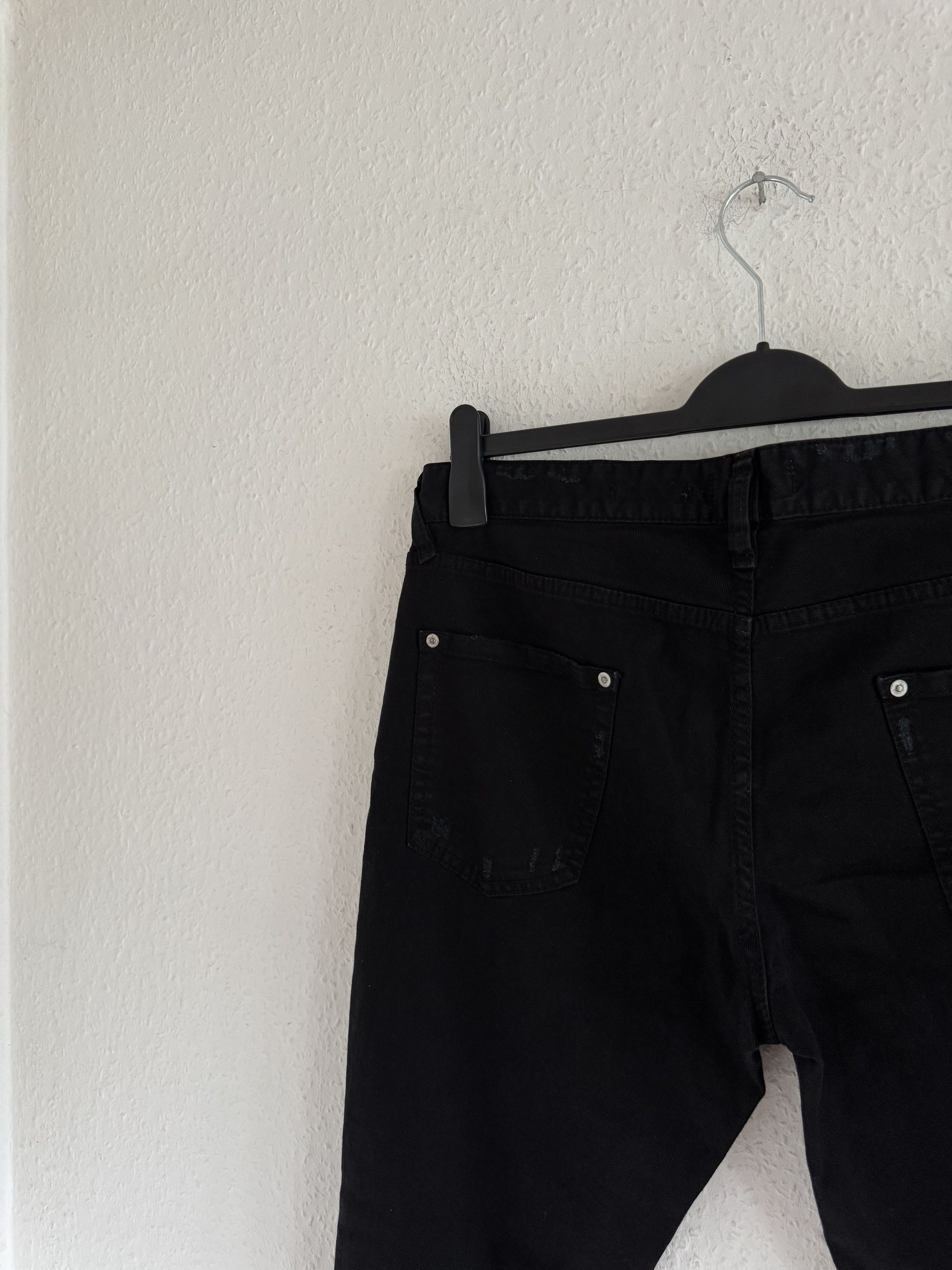 Just Cavalli Studded Distressed Slim Jeans Size US 33 - 18 Thumbnail