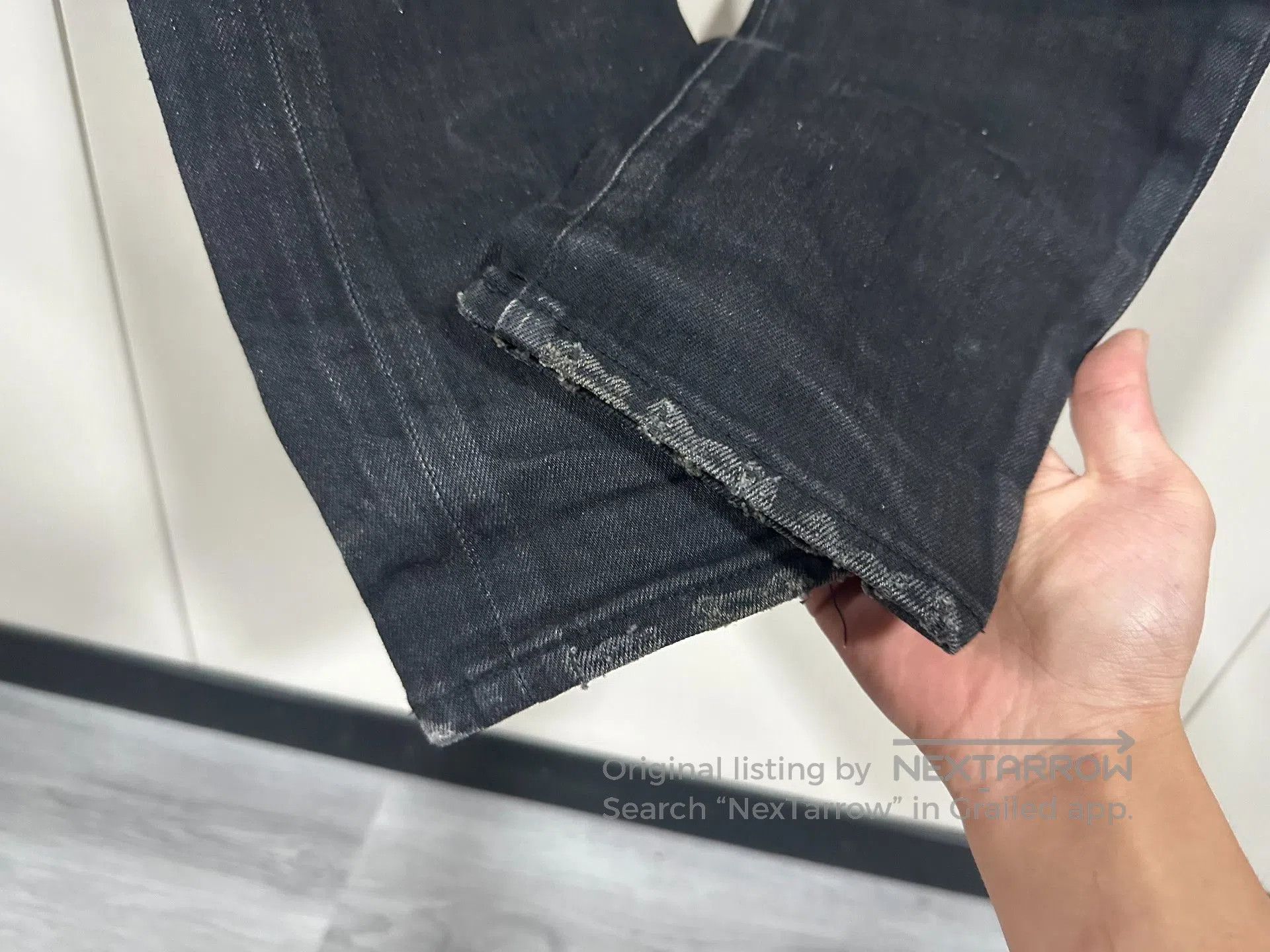 Saint Laurent Paris Saint Laurent SLP 15AW Black Skinny Jeans. Size US 29 - 7 Thumbnail