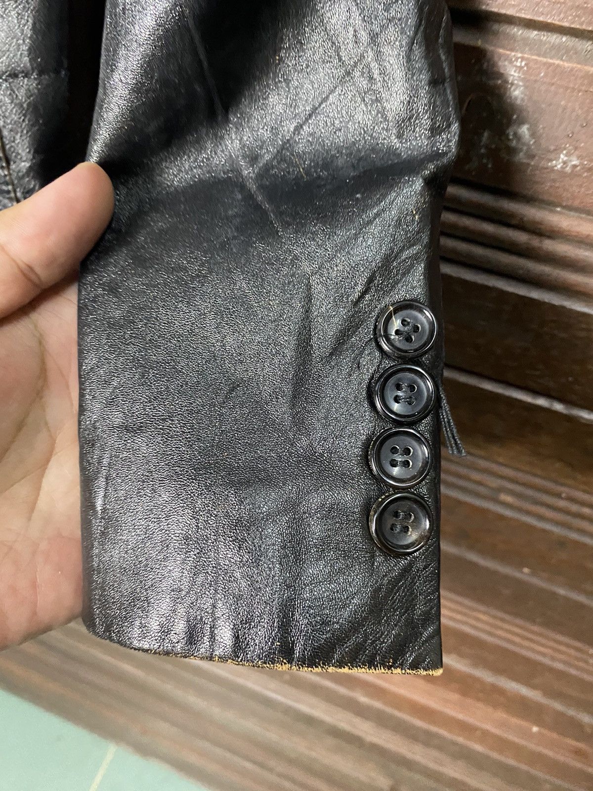 Comme Ca Ism Comme Ca Du Mode Soft Leather Coat Size 38S - 7 Thumbnail