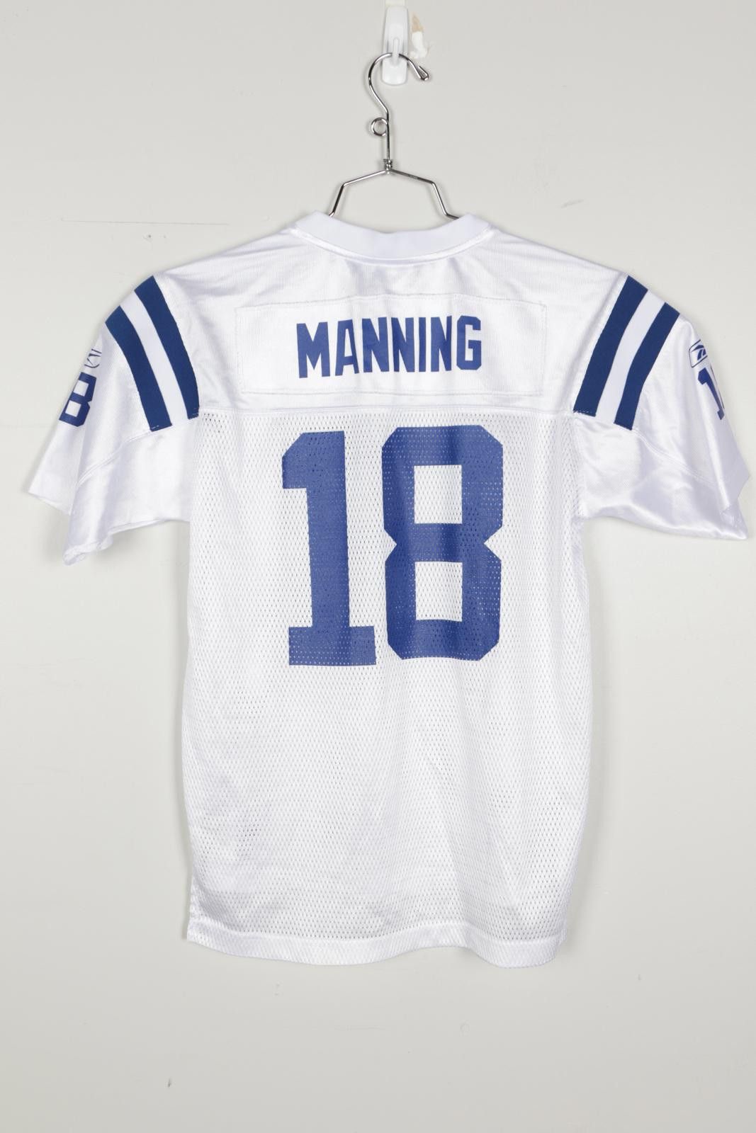 Reebok 08' Reebok NFL Equipment Colts Manning #18 Football Jersey Size ONE SIZE - 2 Thumbnail
