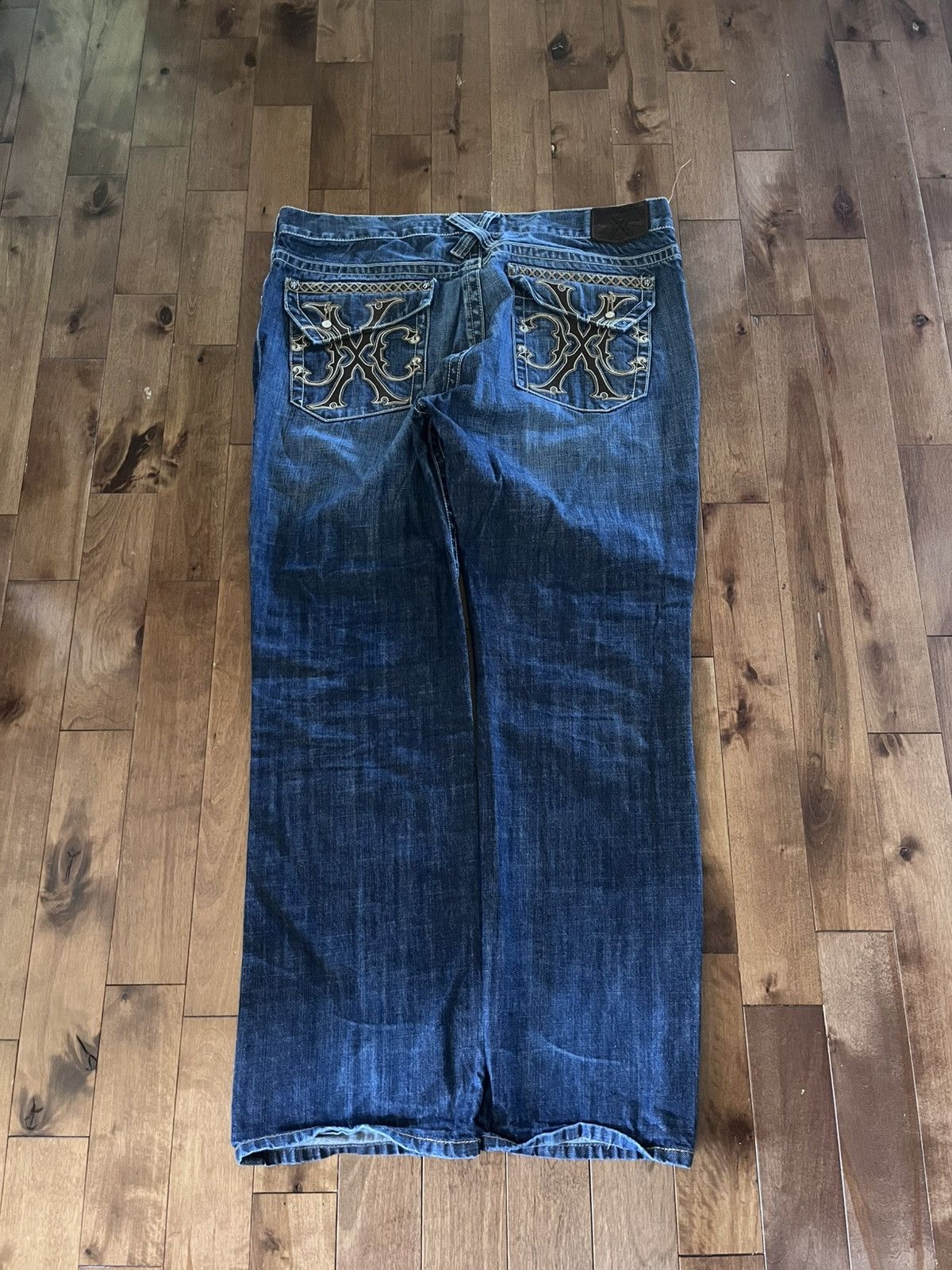 Vintage Y2k xtreme couture baggy jeans Size US 38 / EU 54 - 2 Thumbnail