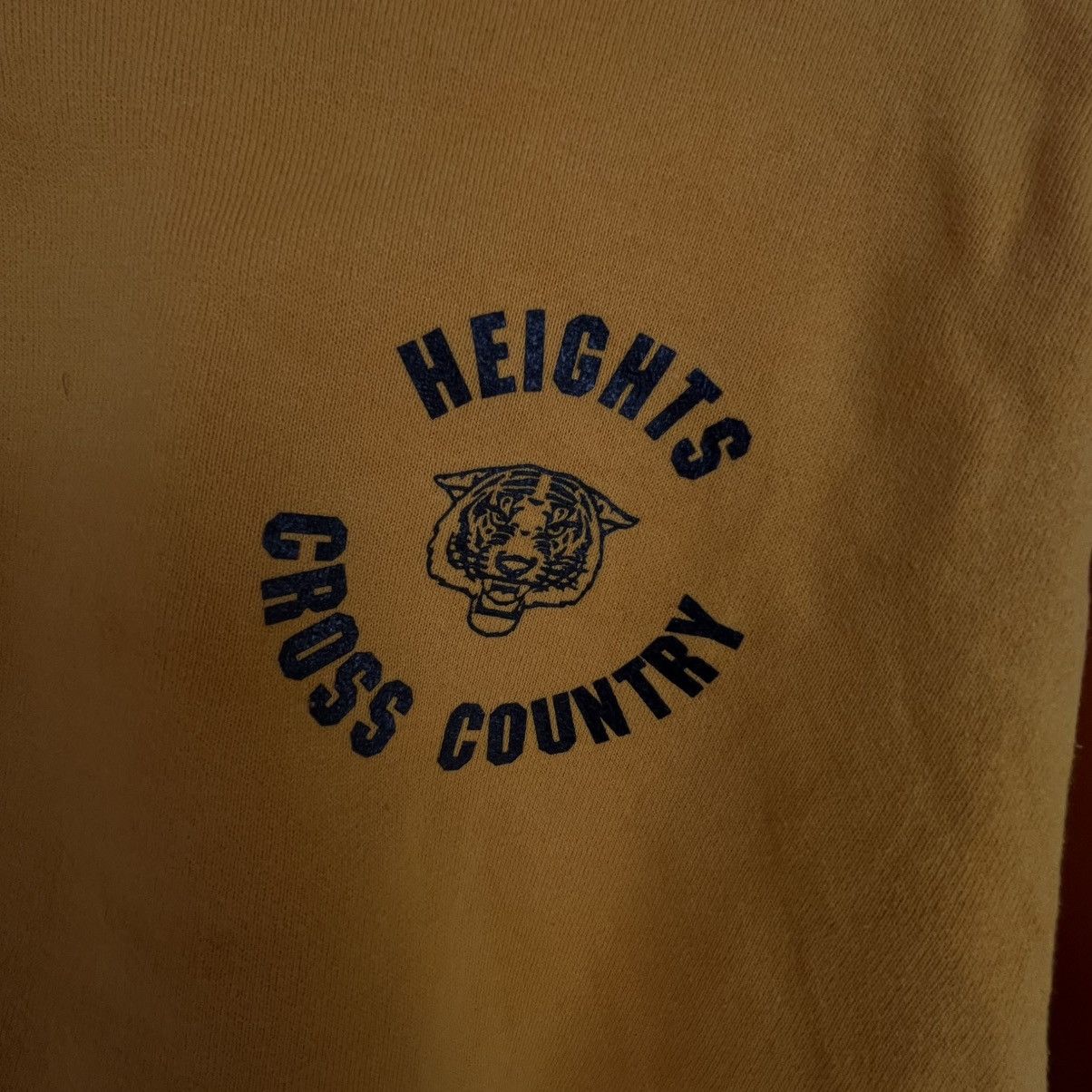 Other Vintage Russell Athletic Yellow Cross Country Hoodie Size L Size US L / EU 52-54 / 3 - 9 Thumbnail