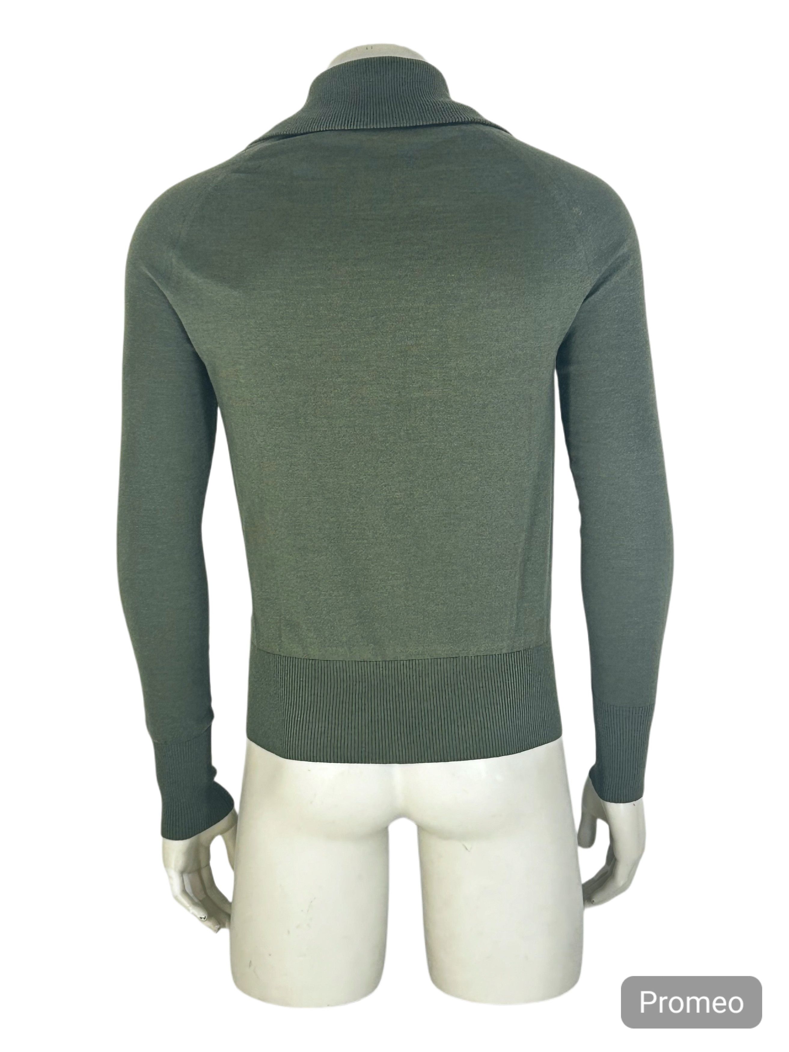 John Galliano John Galliano Fine Gauge Knitted Zip Through Cardigan Size US M / EU 48-50 / 2 - 3 Thumbnail