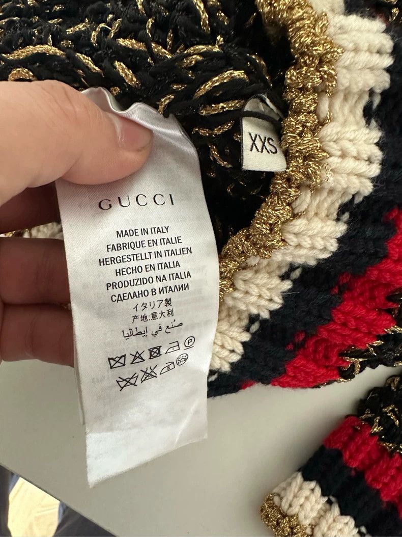 Gucci Gucci Knitted cardigan jacket 2503-Nextarrow Size XXS / US 00 / IT 34 - 4 Thumbnail