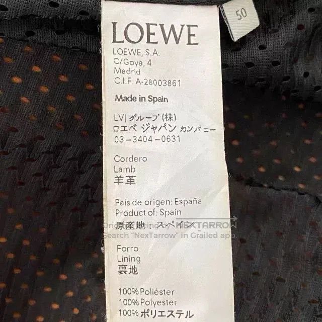 Loewe Loewe Leather Jacket Size 50 Y22499. Size US M / EU 48-50 / 2 - 5 Thumbnail