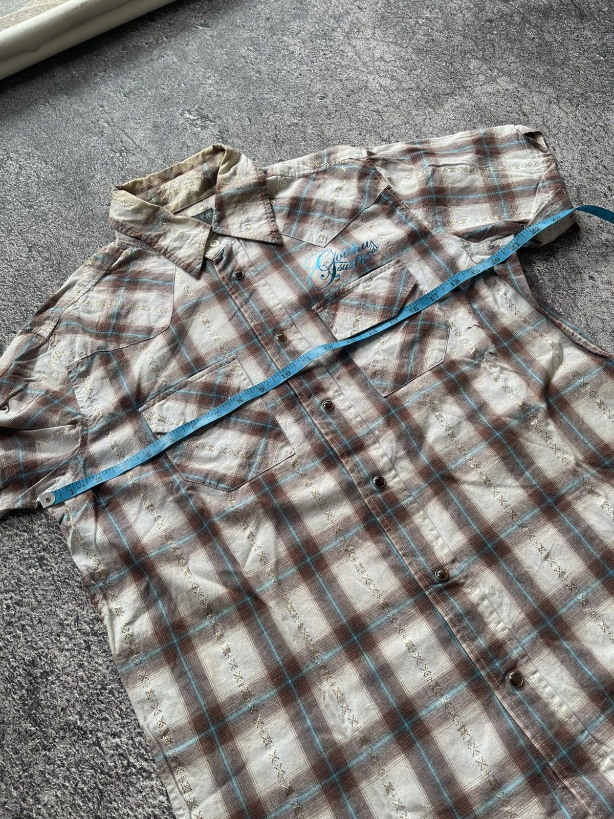 Japanese Brand Y2K Gotcha ifsixwasnine button shirt Size US L / EU 52-54 / 3 - 13 Thumbnail