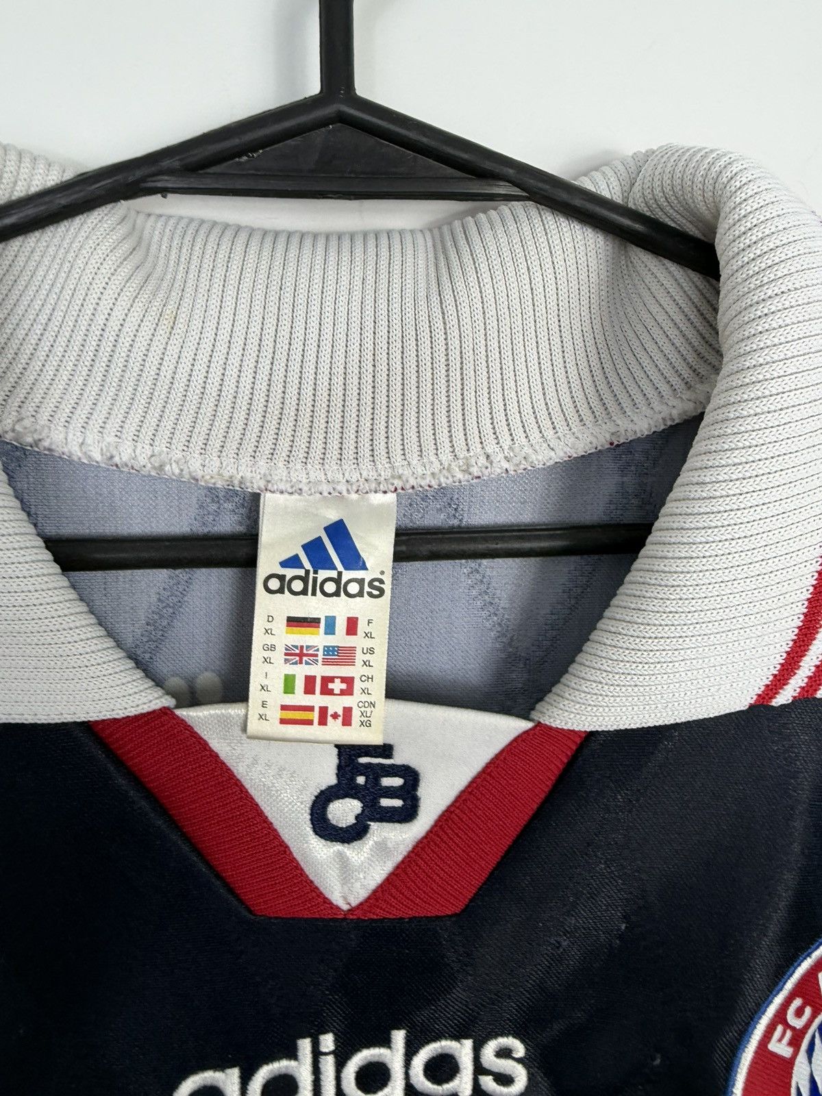 Adidas Adidas FC Bayern Munich 1997/1999 Soccer Jersey Vintage Size US XL / EU 56 / 4 - 2 Thumbnail