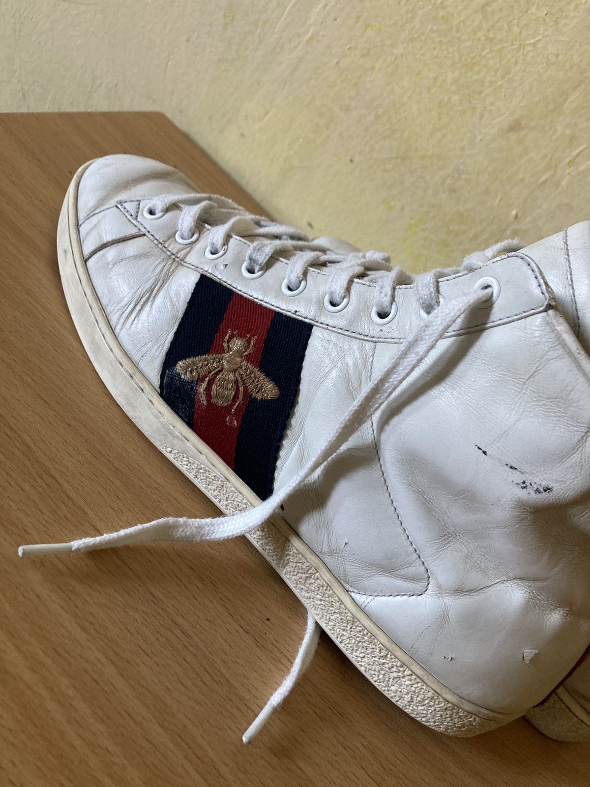 Gucci Gucci Ace hi top Sneakers Size 8 Size US 8 / EU 41 - 9 Thumbnail