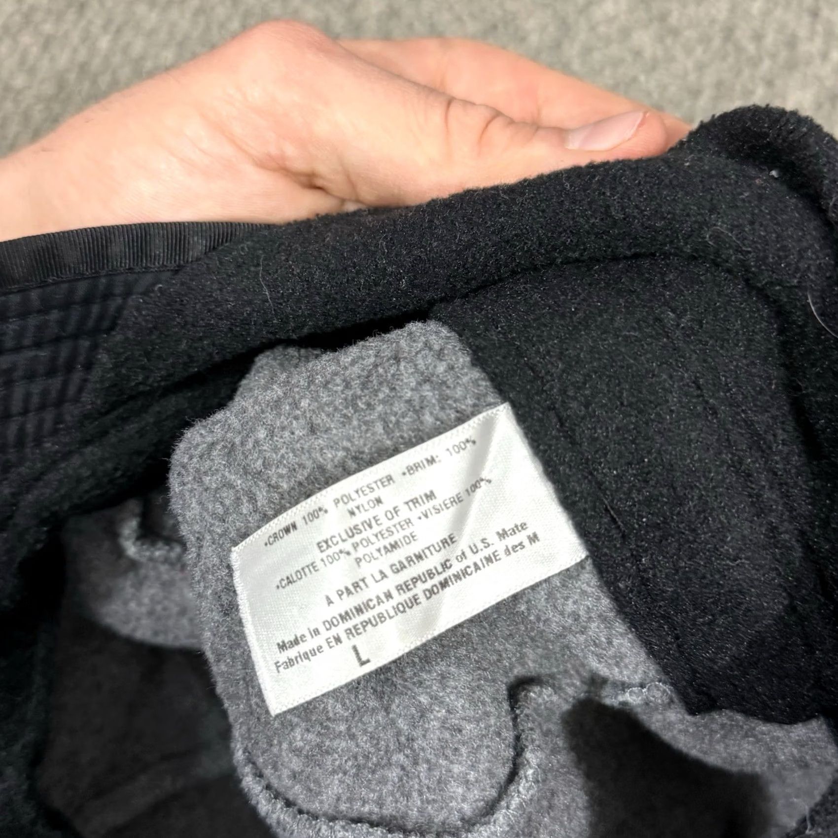 Patagonia VINTAGE Patagonia 5 Panel Hat Neck Flap Duckbill Cap Gray L Men USA 90s Outdoor Size ONE SIZE - 7 Thumbnail