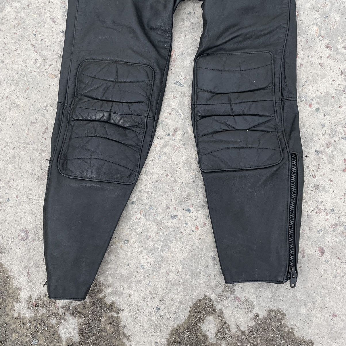 Vintage Vintage Moto Leather Pants 36 Size 90s Y2K Japan Hype Size 36" / US 14 / IT 50 - 6 Thumbnail