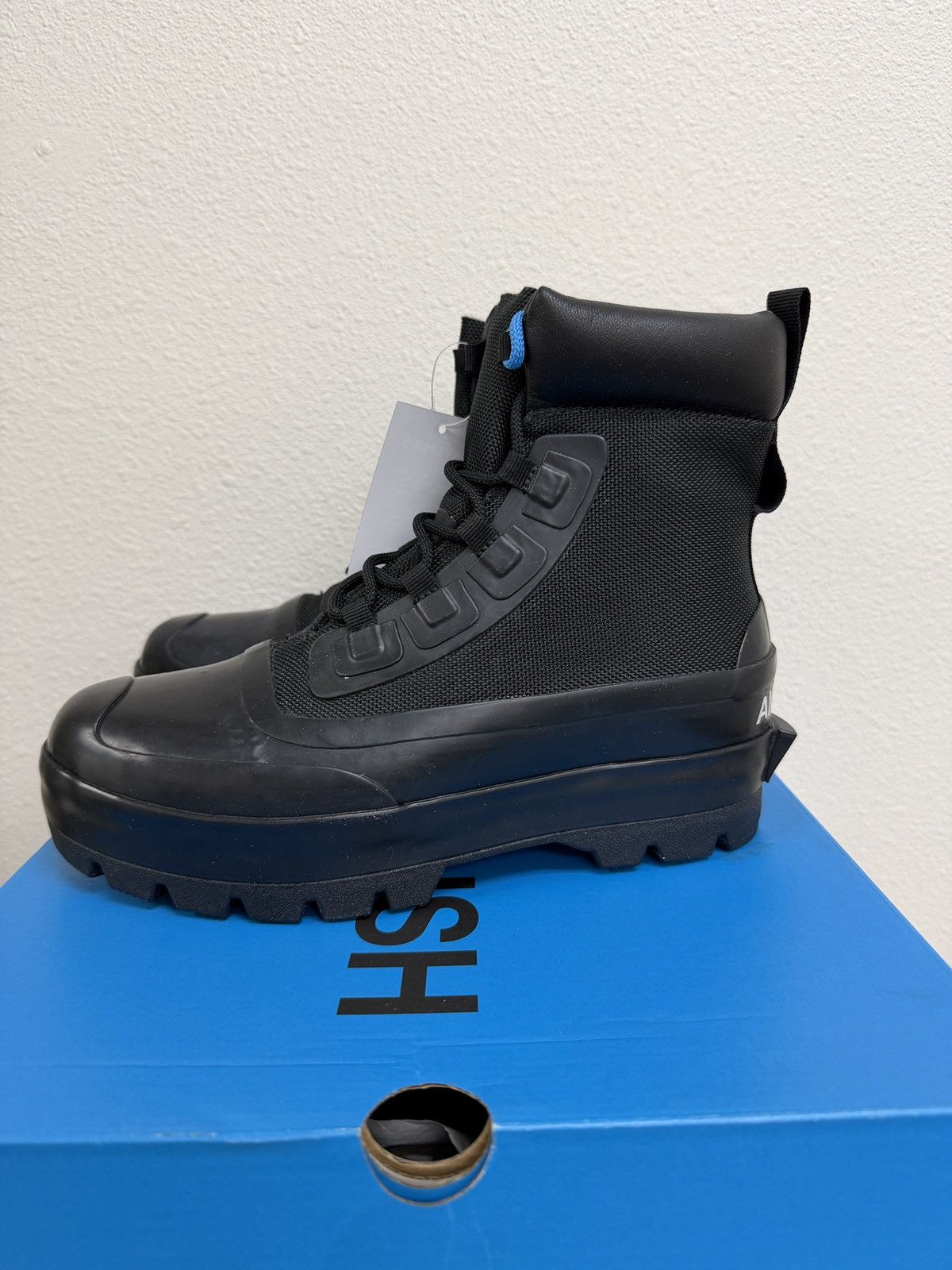 Ambush Design × Converse Converse x Ambush CTAS Duck Boot Black Canvas Womens Size US 7 / IT 37 - 3 Thumbnail