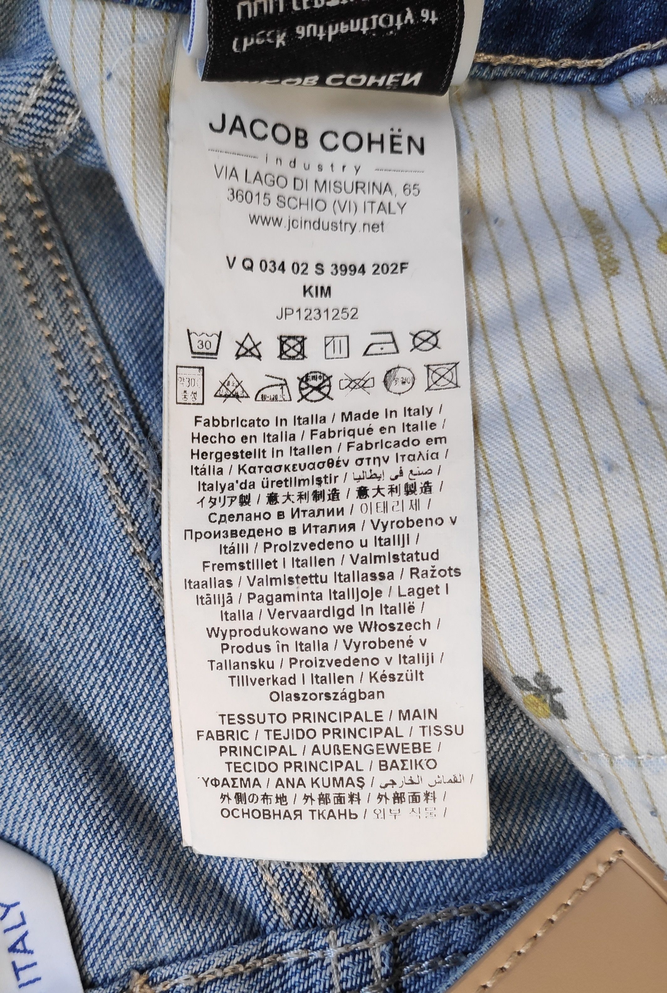 Jacob Cohen RRP $285 Jacob Cohen Kim Women's Skinny Denim Jeans Size 27" / US 4 / IT 40 - 13 Thumbnail