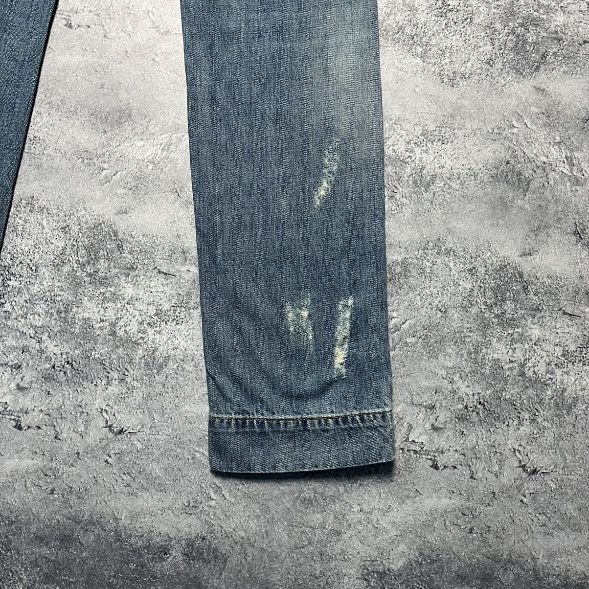 Desigual Vintage Desigual Distressed Trashed Denim Jeans Streetwear Size US 28 / EU 44 - 19 Thumbnail