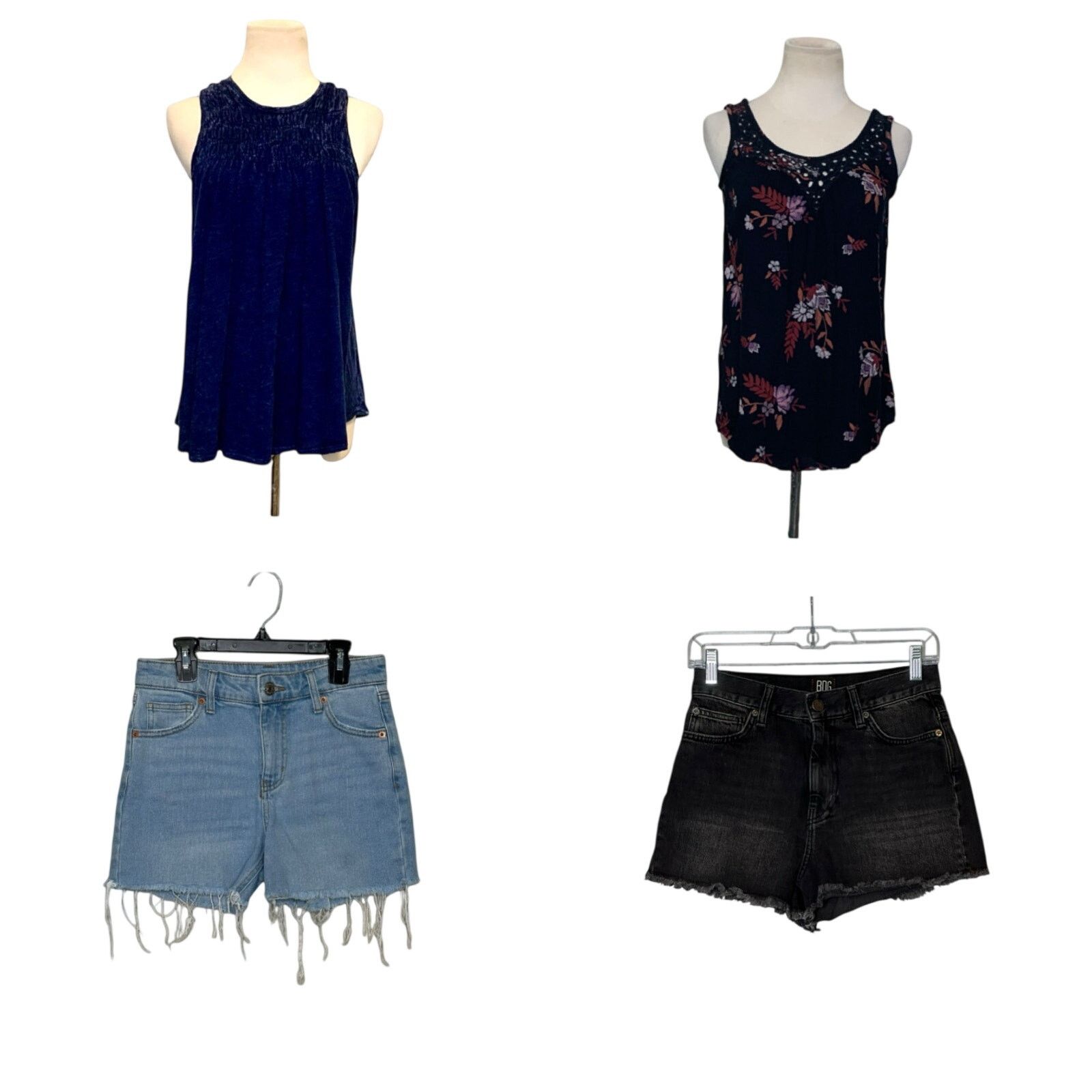 Bdg Summer boho shorts and tops capsule bundle size XS Size XS / US 0-2 / IT 36-38 - 1 Thumbnail