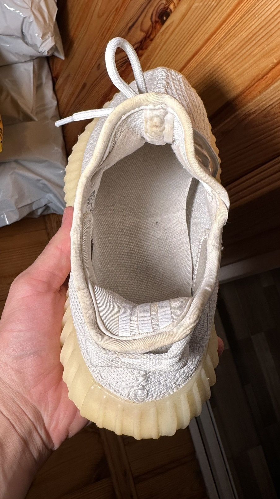 Adidas × Yeezy Adidas Yeezy 350 v2 triple white🔥🔥 Size US 7.5 / EU 40-41 - 18 Thumbnail