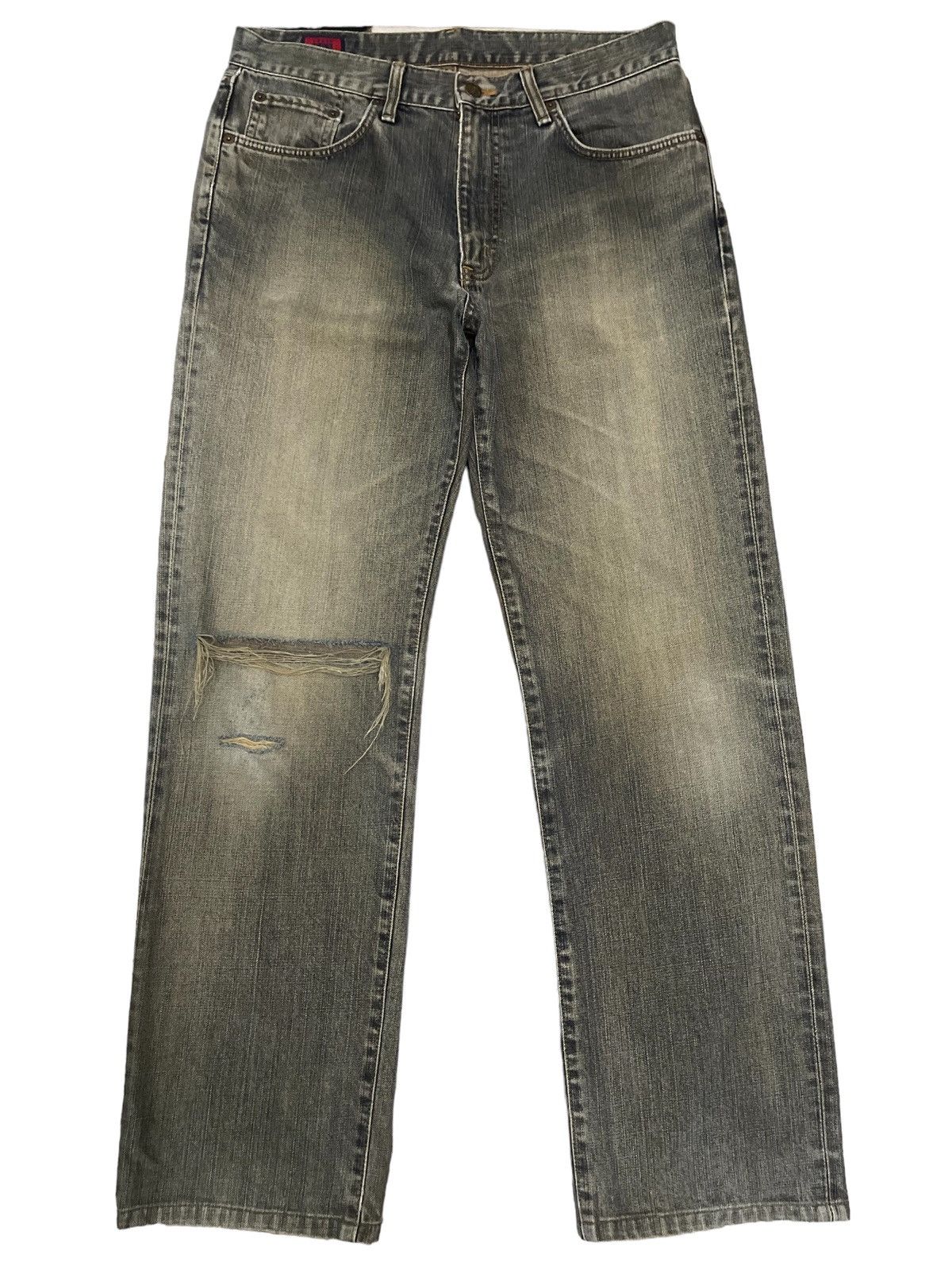 Edwin Vintage Edwin 503 Classic Style Distressed Jeans Size US 33 - 1 Thumbnail