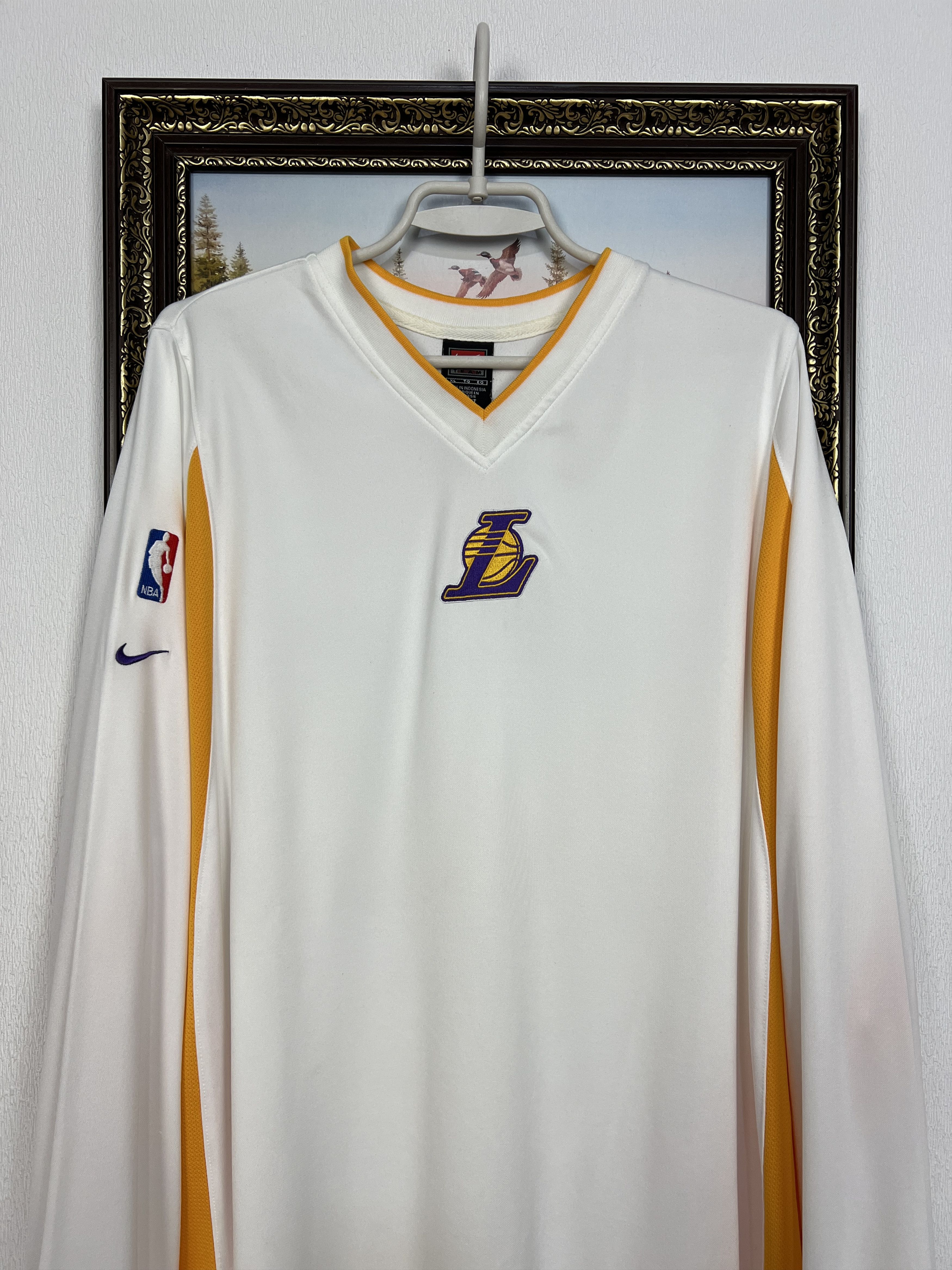 Nike Los Angeles Lakers NBA Warm Up Sweatshirt Shooting Track Top Size US XL / EU 56 / 4 - 2 Thumbnail