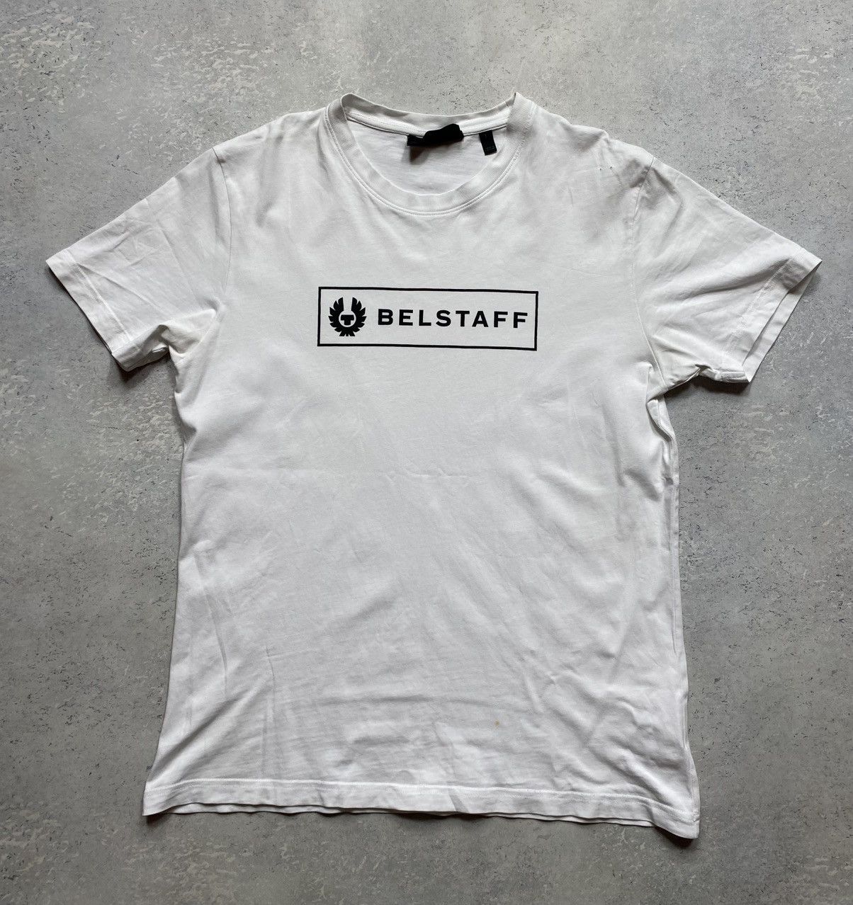 Belstaff Belstaff White T-Shirt Size US L / EU 52-54 / 3 - 1 Thumbnail