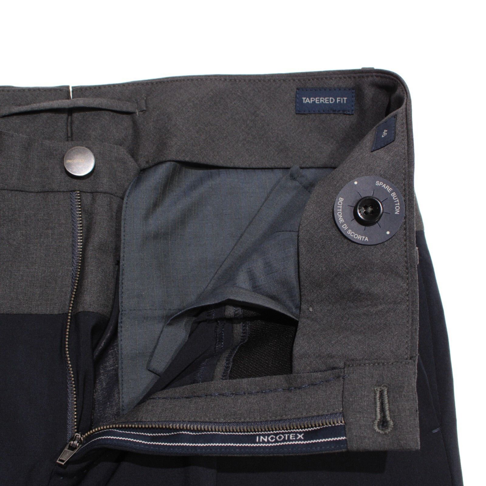 Incotex INCOTEX New with tags Dress Pants Size 30 US In Blue Size US 30 / EU 46 - 4 Thumbnail