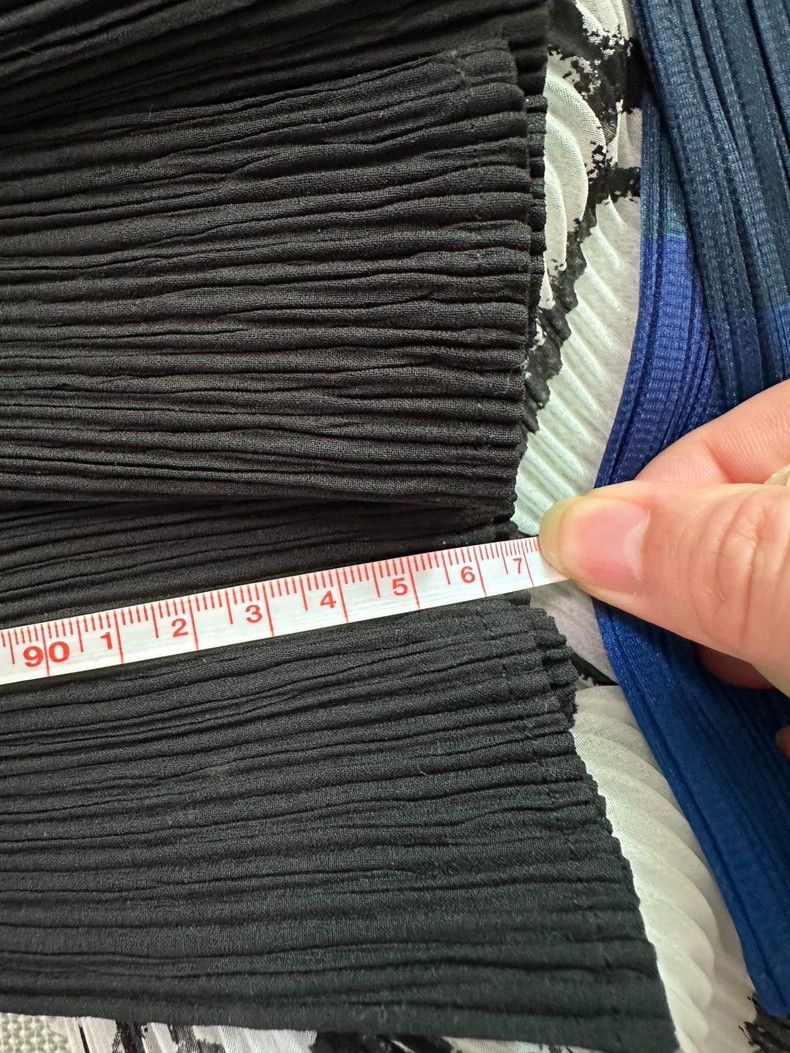 Issey Miyake Issey Miyake size:XS Black toothpick pleated trousers as t Size 22" - 6 Thumbnail