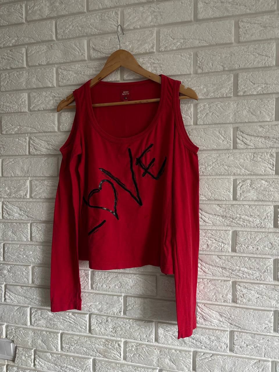 Miss Sixty Miss Sixty women long sleeve Y2K style big love LOVE Size M / US 6-8 / IT 42-44 - 3 Thumbnail