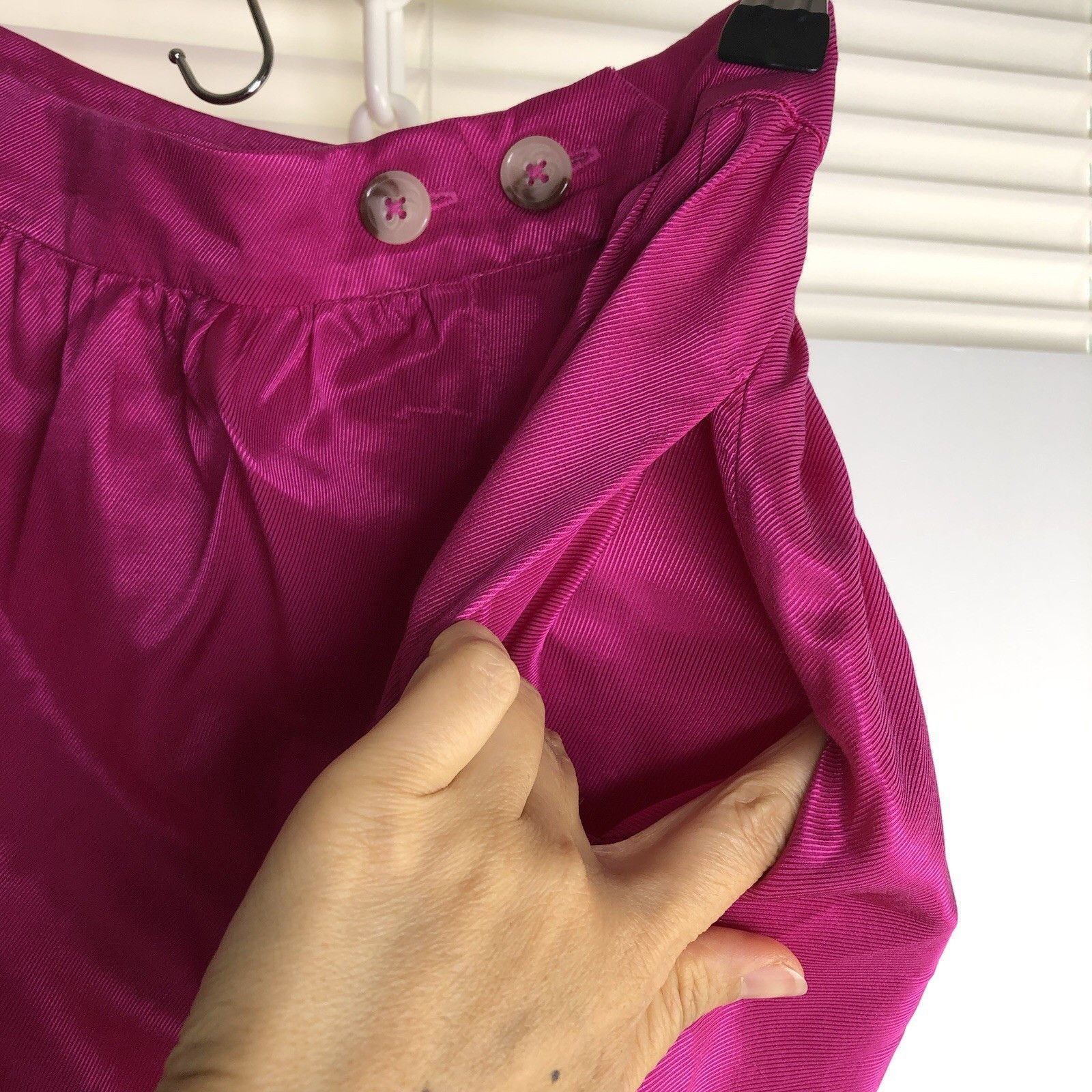 Other Maeve Women Tulip Satin Long Skirt 2 Anthropologie Size 26" / US 2 / IT 38 - 7 Thumbnail
