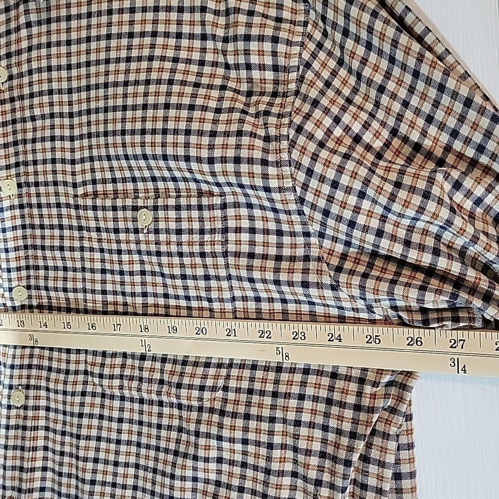 Abercrombie & Fitch Abercrombie & Fitch Big Shirt Country Plaid Large Americana Size US L / EU 52-54 / 3 - 8 Thumbnail
