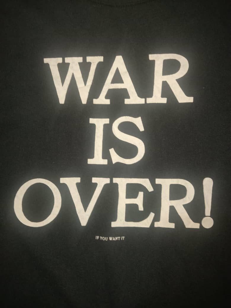 Band Tees E16-08 Power To The People JOHN LENNON WAR IS OVER Size US L / EU 52-54 / 3 - 4 Thumbnail