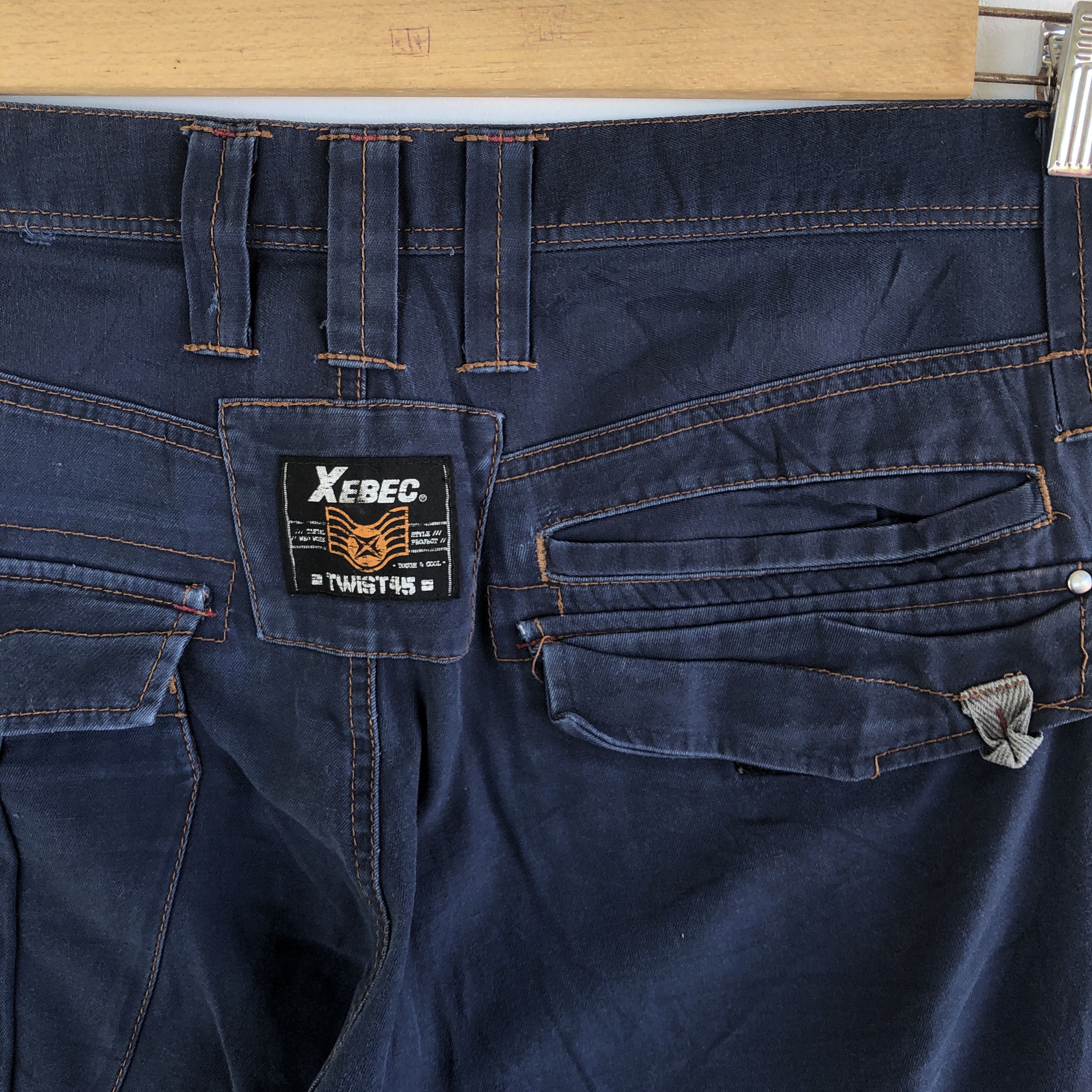 Japanese Brand Vintage Japanese Cargo Pants Multi Pocket Bondage Trousers Size US 34 / EU 50 - 5 Thumbnail