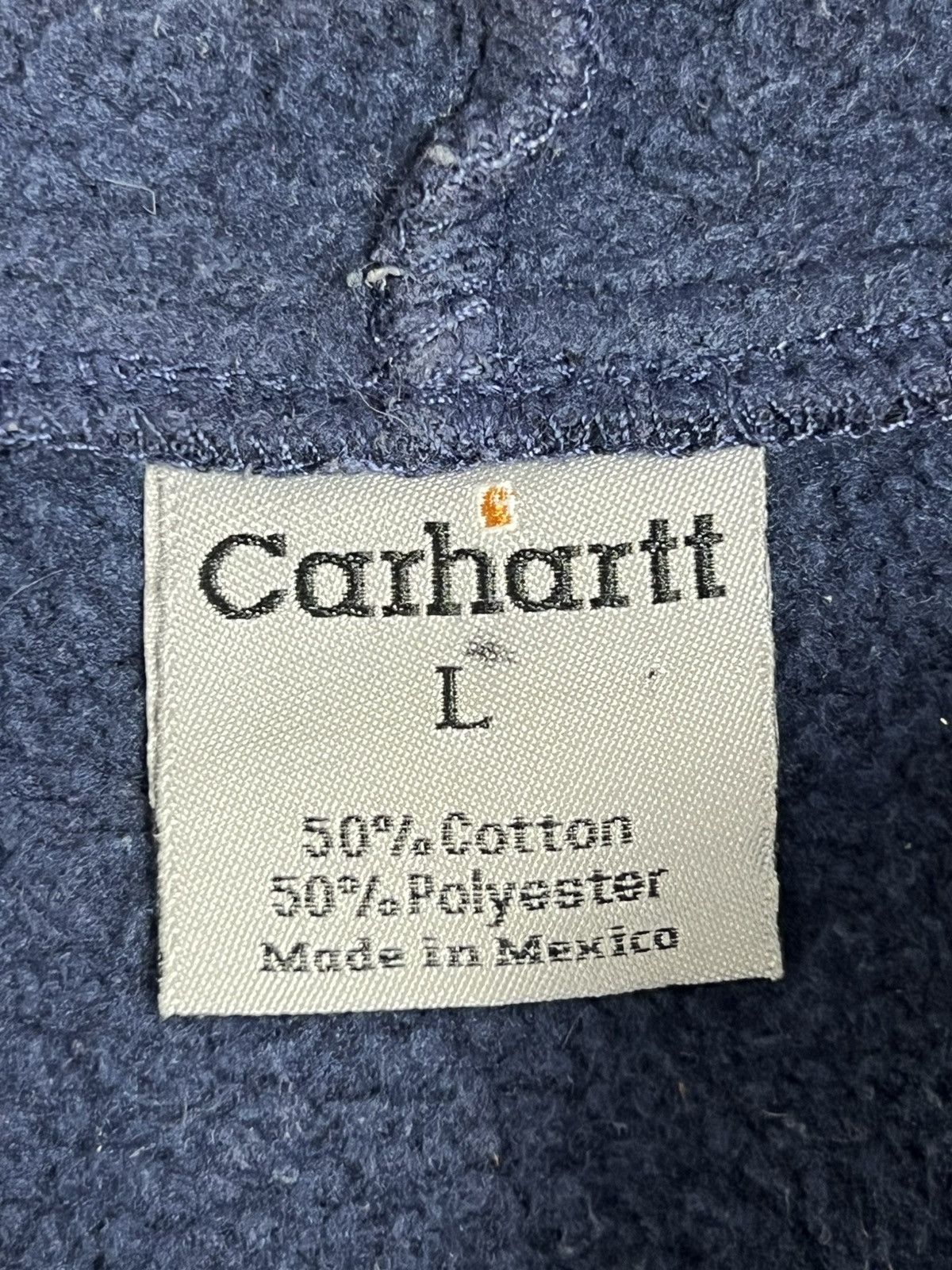 Carhartt Vintage Distressed Carhartt Hoodie Size US L / EU 52-54 / 3 - 9 Thumbnail