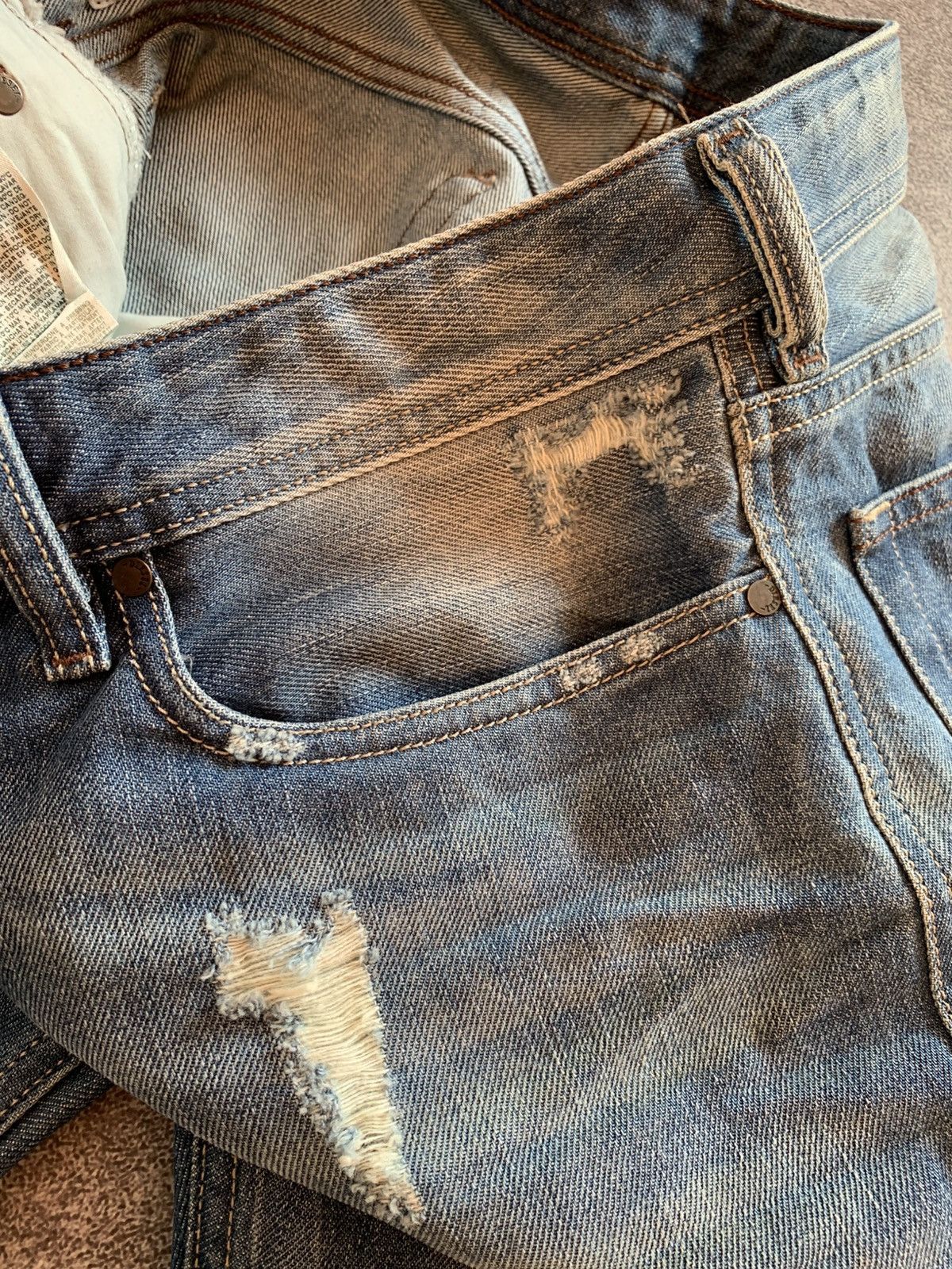 Other VTG Diesel AvantGarde Faded Washed Jeans Loose size 32 Size US 32 / EU 48 - 11 Thumbnail