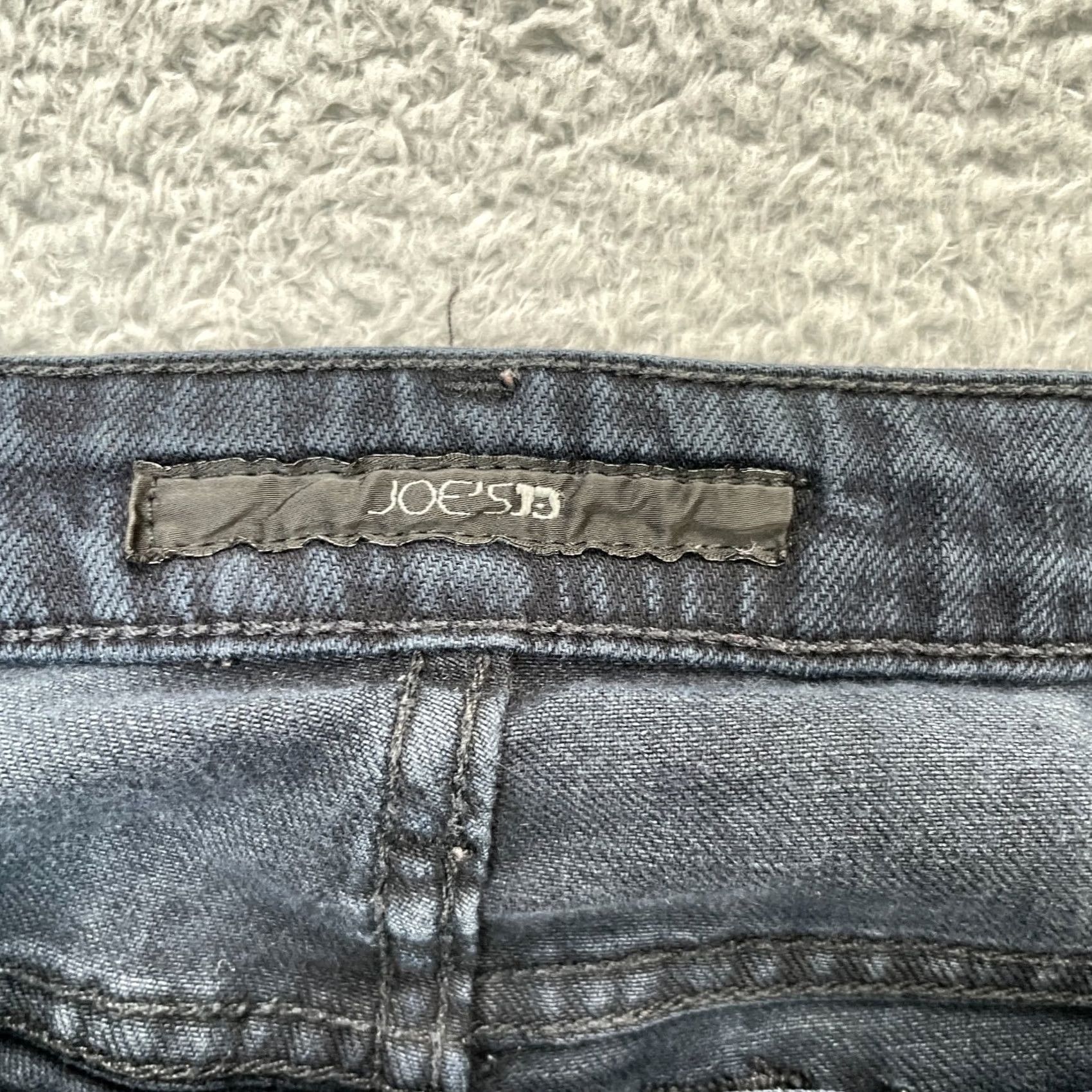 Vintage Joes Jeans Mens 32 Blue Skinny Denim Cotton Logo Stretch Dark Wash Preppy Jeans Regular 5-Pocket Mens Size US 34 / EU 50 - 3 Thumbnail