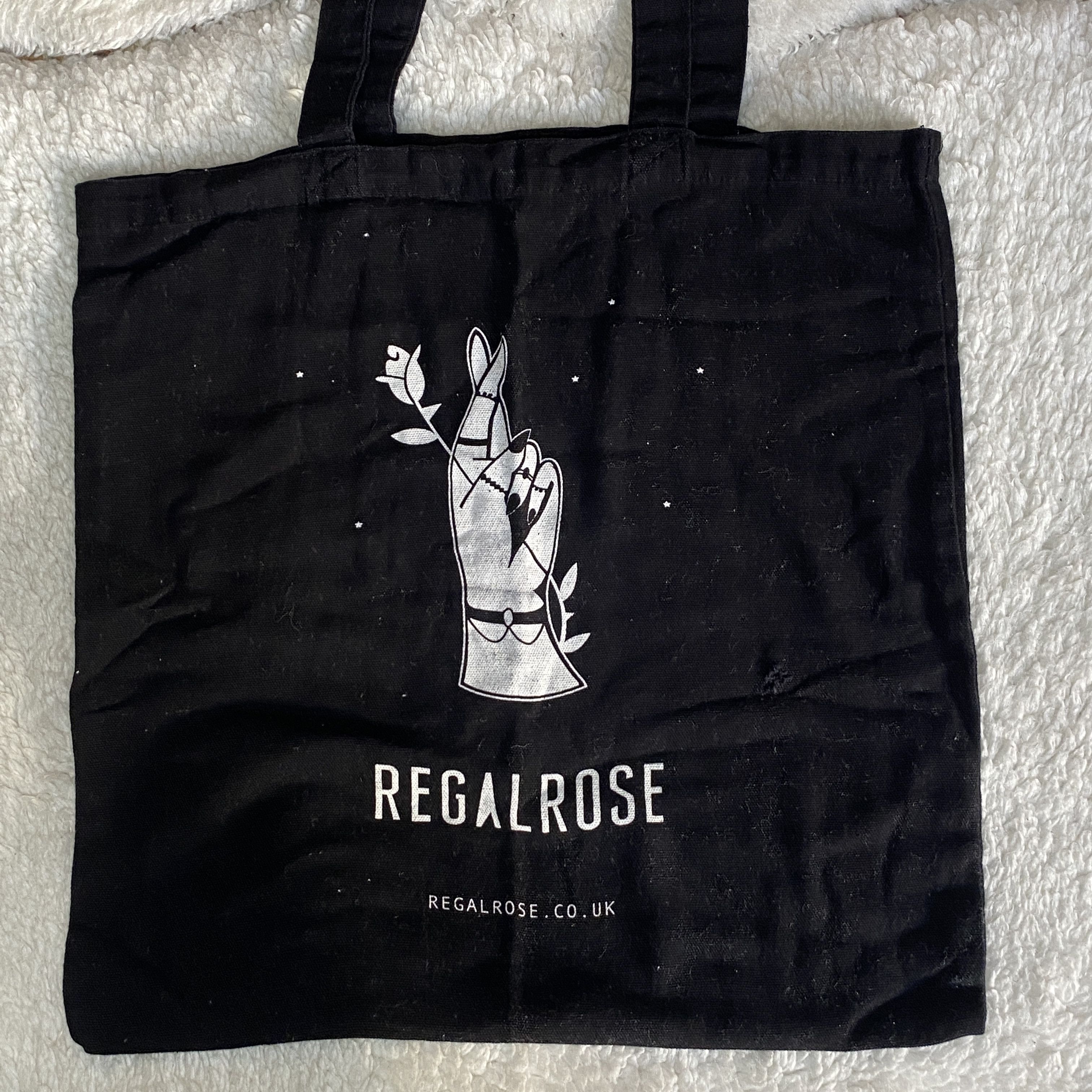 Other REGALROSE Black Canvas Tote Bag Size ONE SIZE - 8 Thumbnail