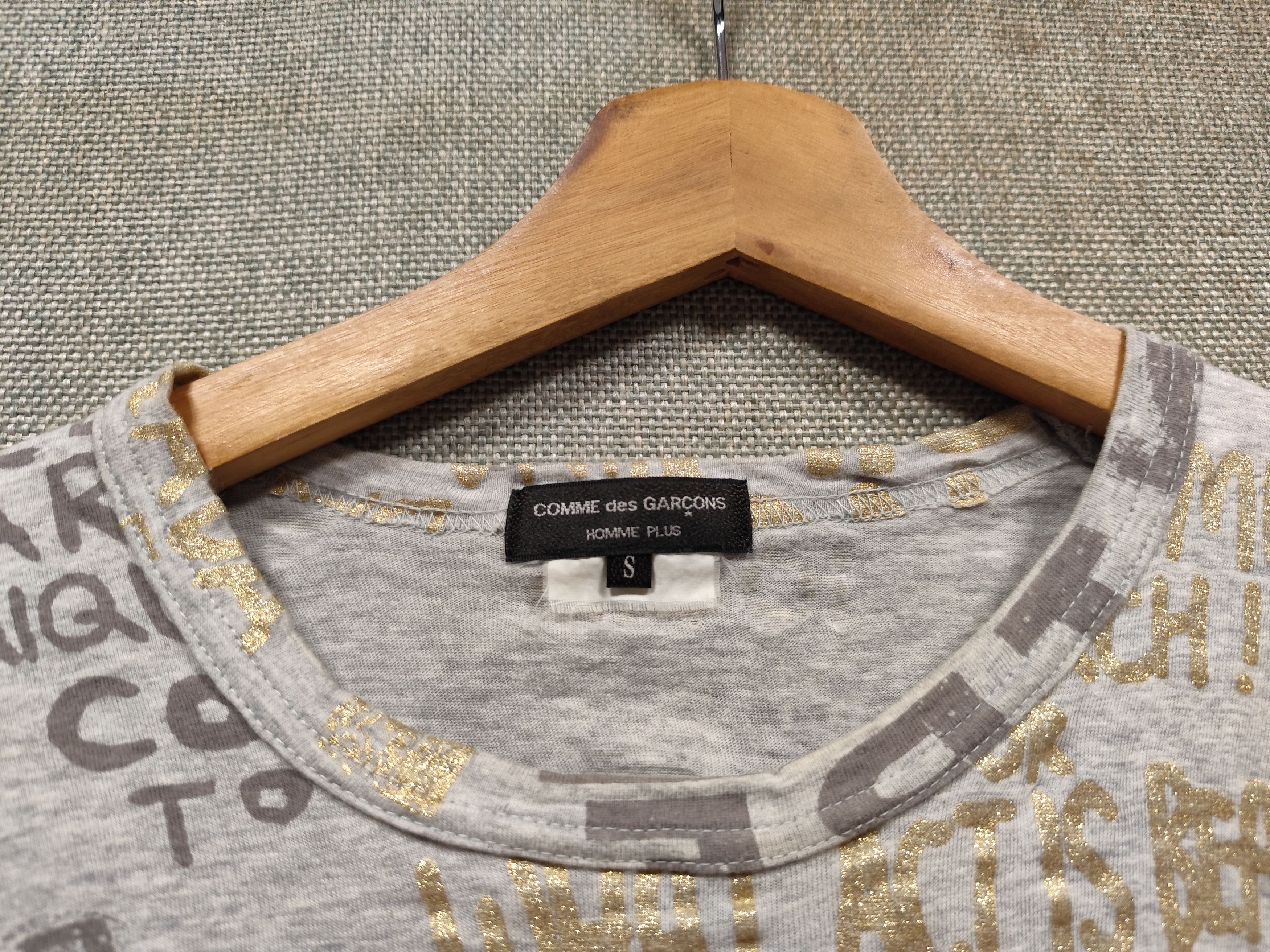 Comme des Garcons Homme Plus vintage t shirt comme des garcons homme plus Size US S / EU 44-46 / 1 - 4 Thumbnail